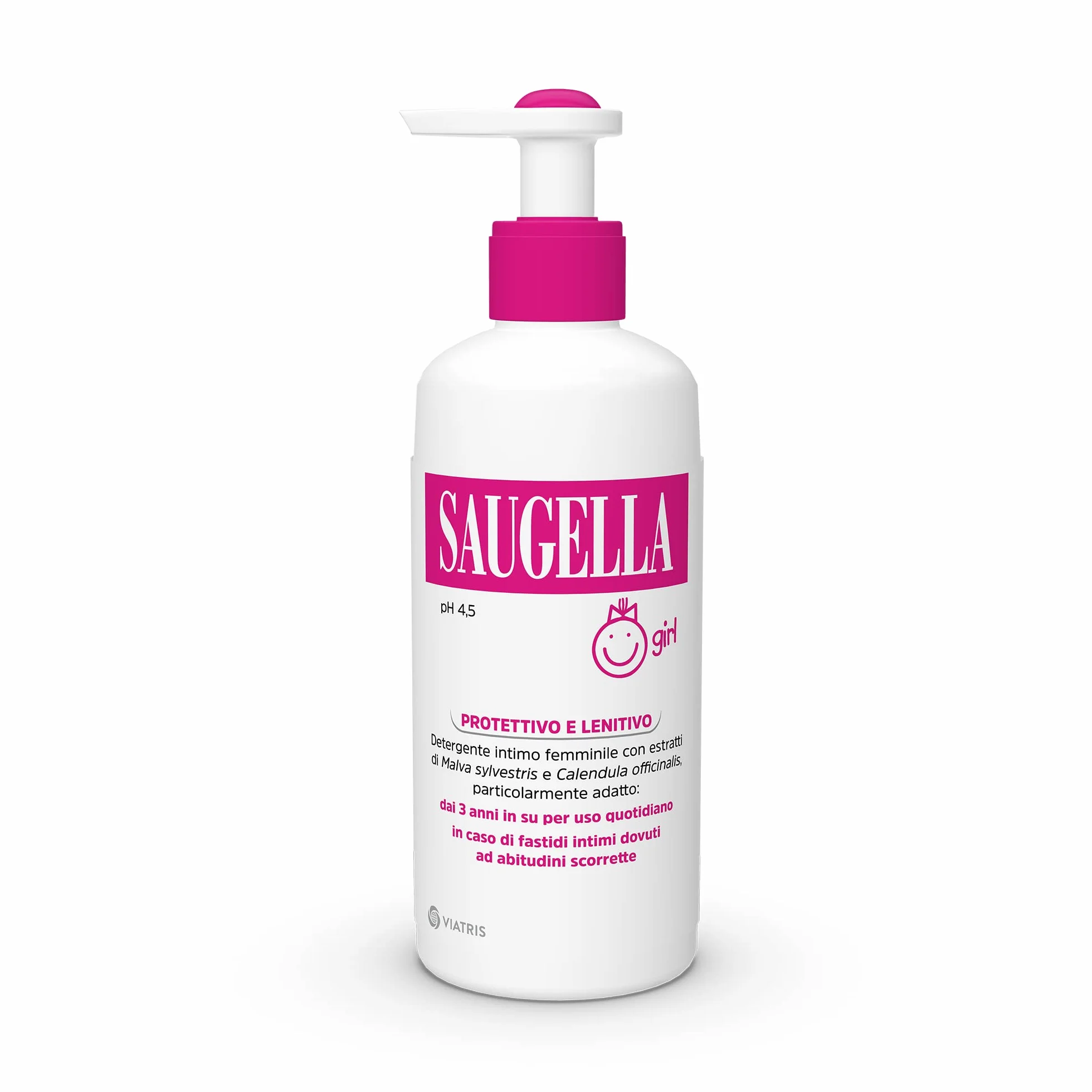 Saugella Girl Codzienna bielizna do mycia dla dziewczynek 400 ml