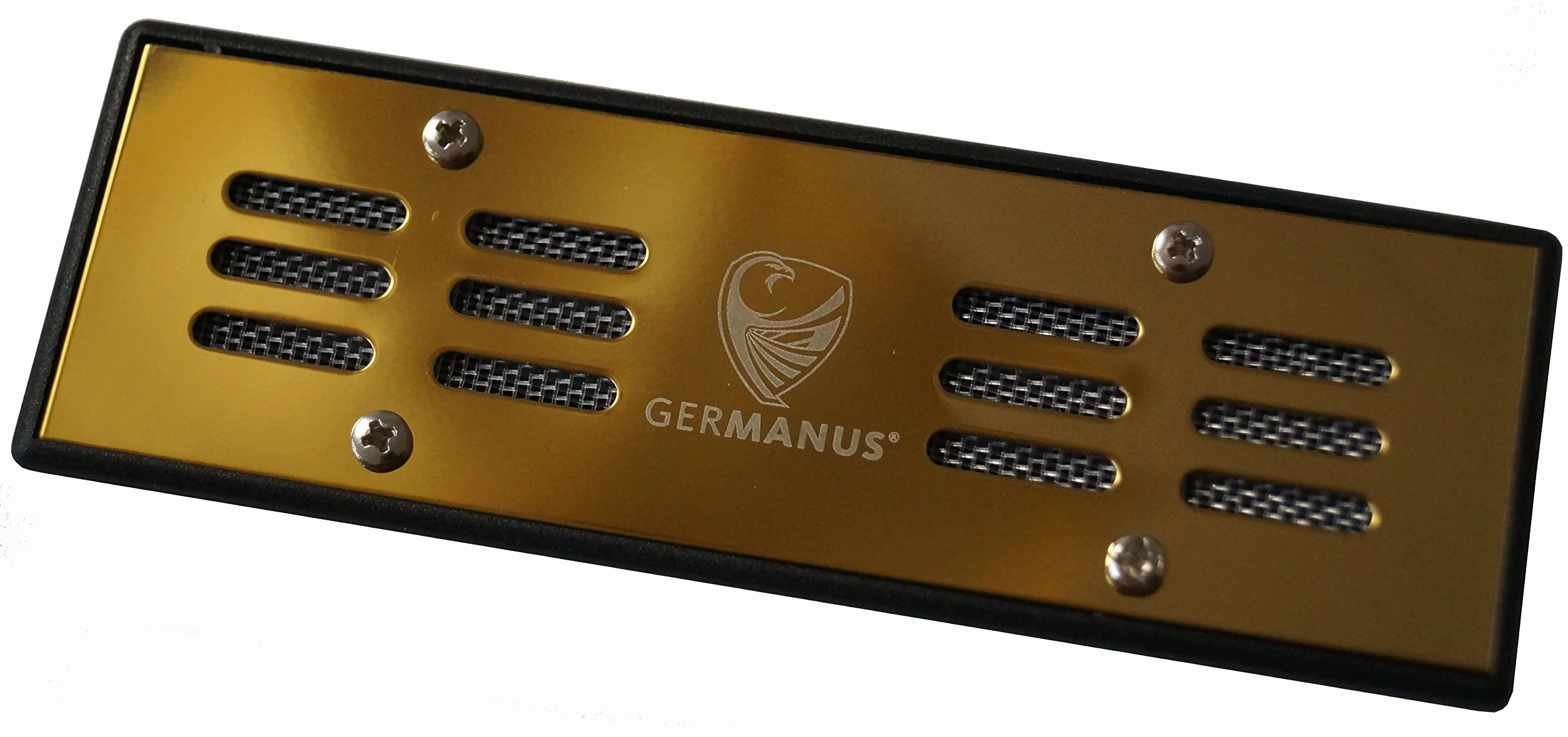 GERMANUS Humidor kaseta nawilżająca, złota