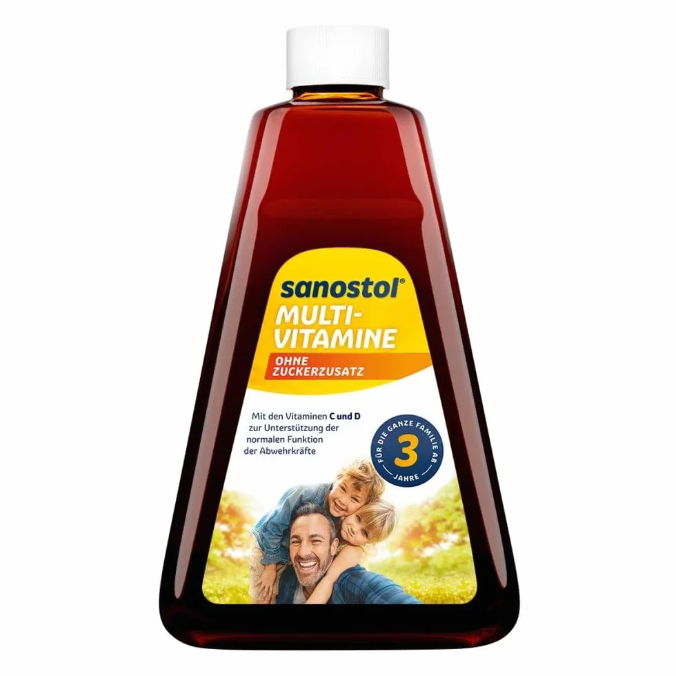 sanostol Multi-Vitamine ohne Zuckerzusatz Saft, 230 ml Rozwiązanie