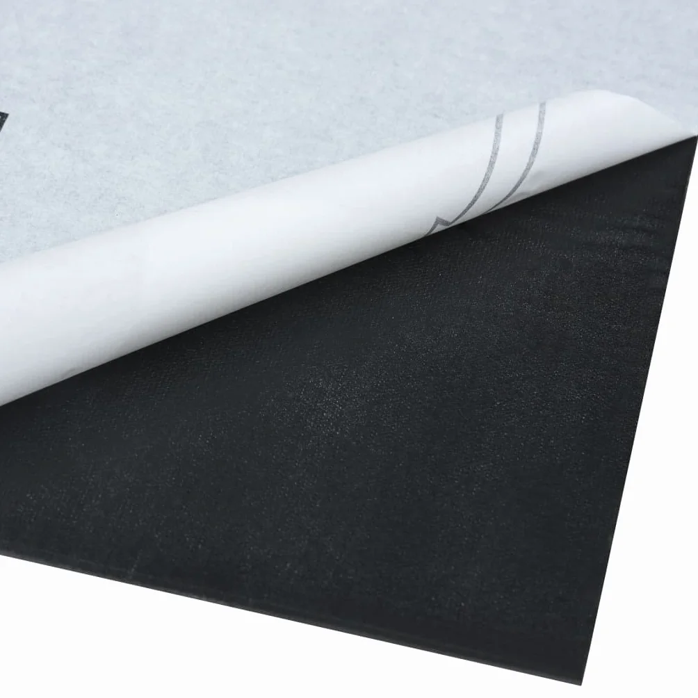 Materiały budowlane Samoprzylepne deski podłogowe 20 szt. PVC 1,86 m² Betonowe szare podłogi i dywan