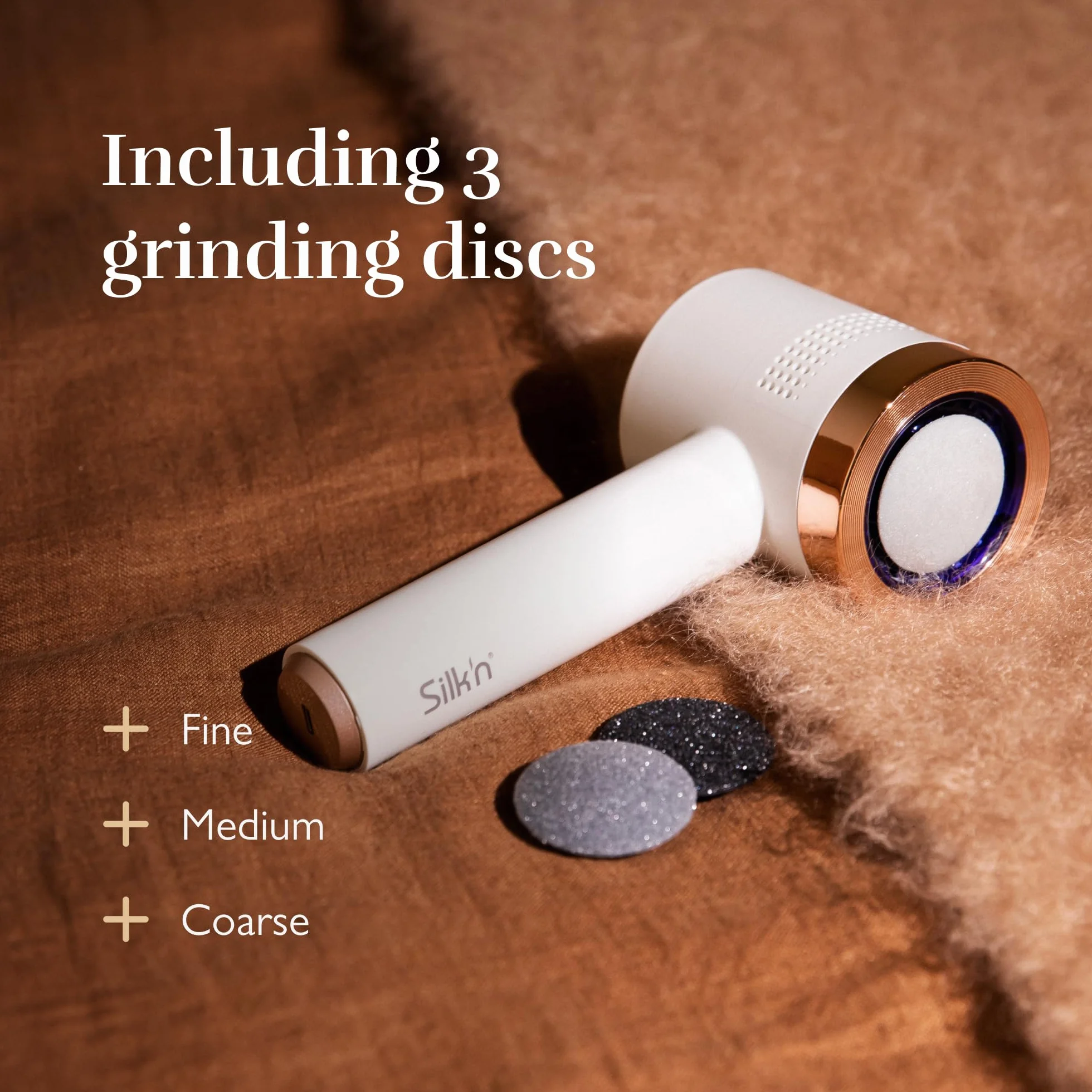 Silk'n VacuPedi elektryczny zestaw do pedicure z systemem próżniowym, różowy, USB-C