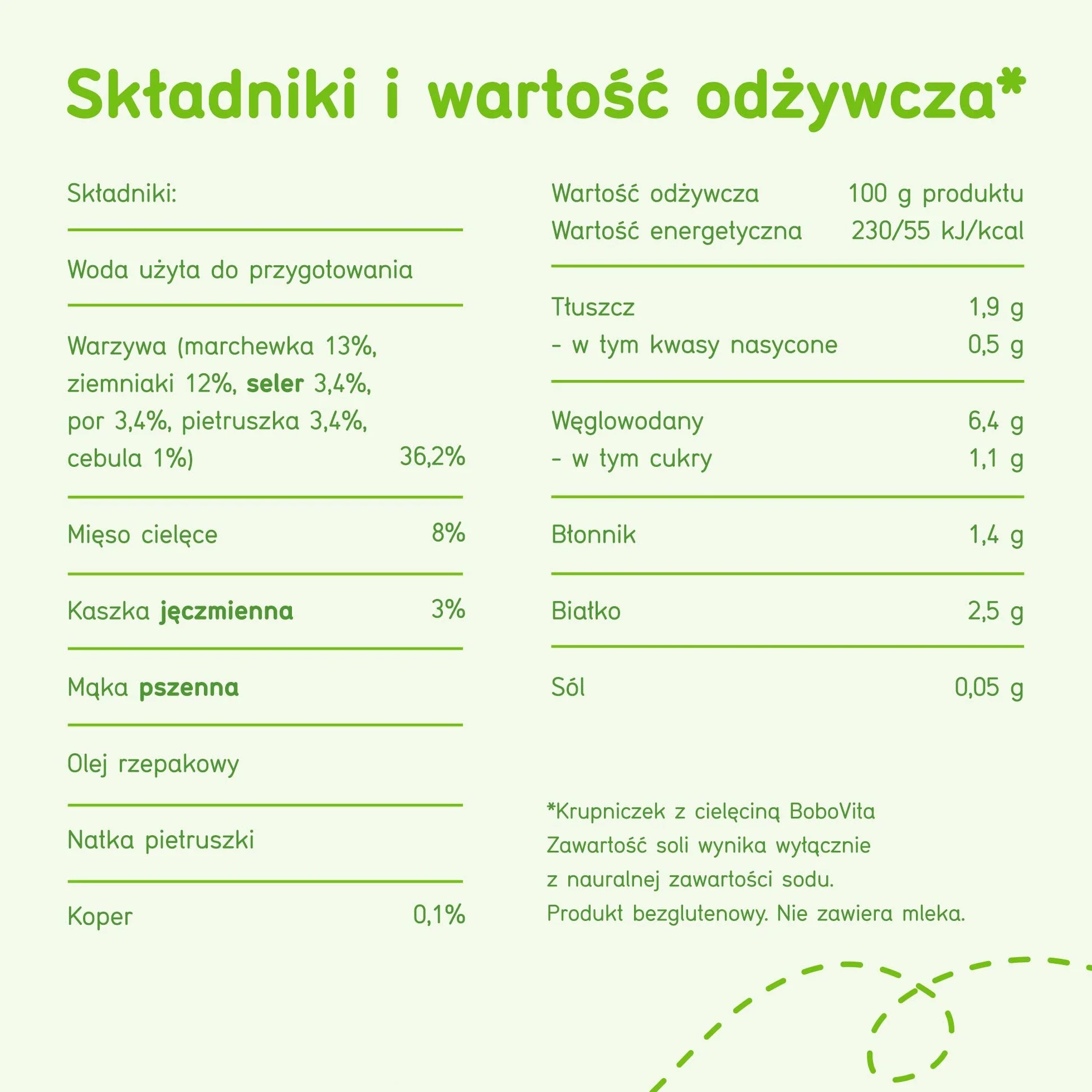 BoboVita Krupniczek z cielęciną po 8 miesiącu 190 g
