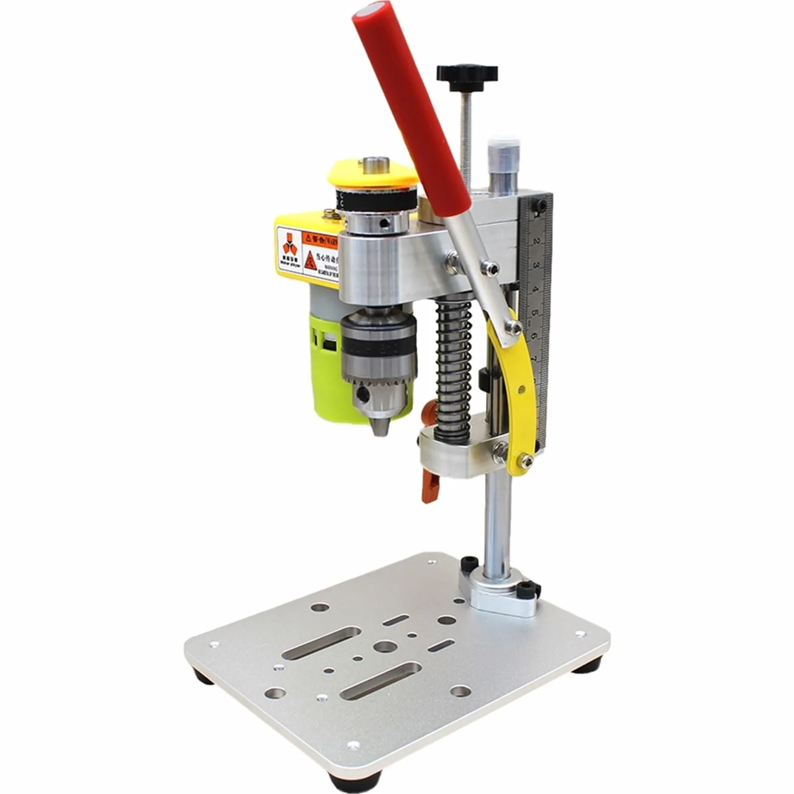 Precyzyjna wiertarka stołowa CNC Mini wiertarka stołowa przenośna wiertarka stołowa B10 Chuck DIY Metalowe drewniane narzędzie do robótek ręcznych z jadeitu