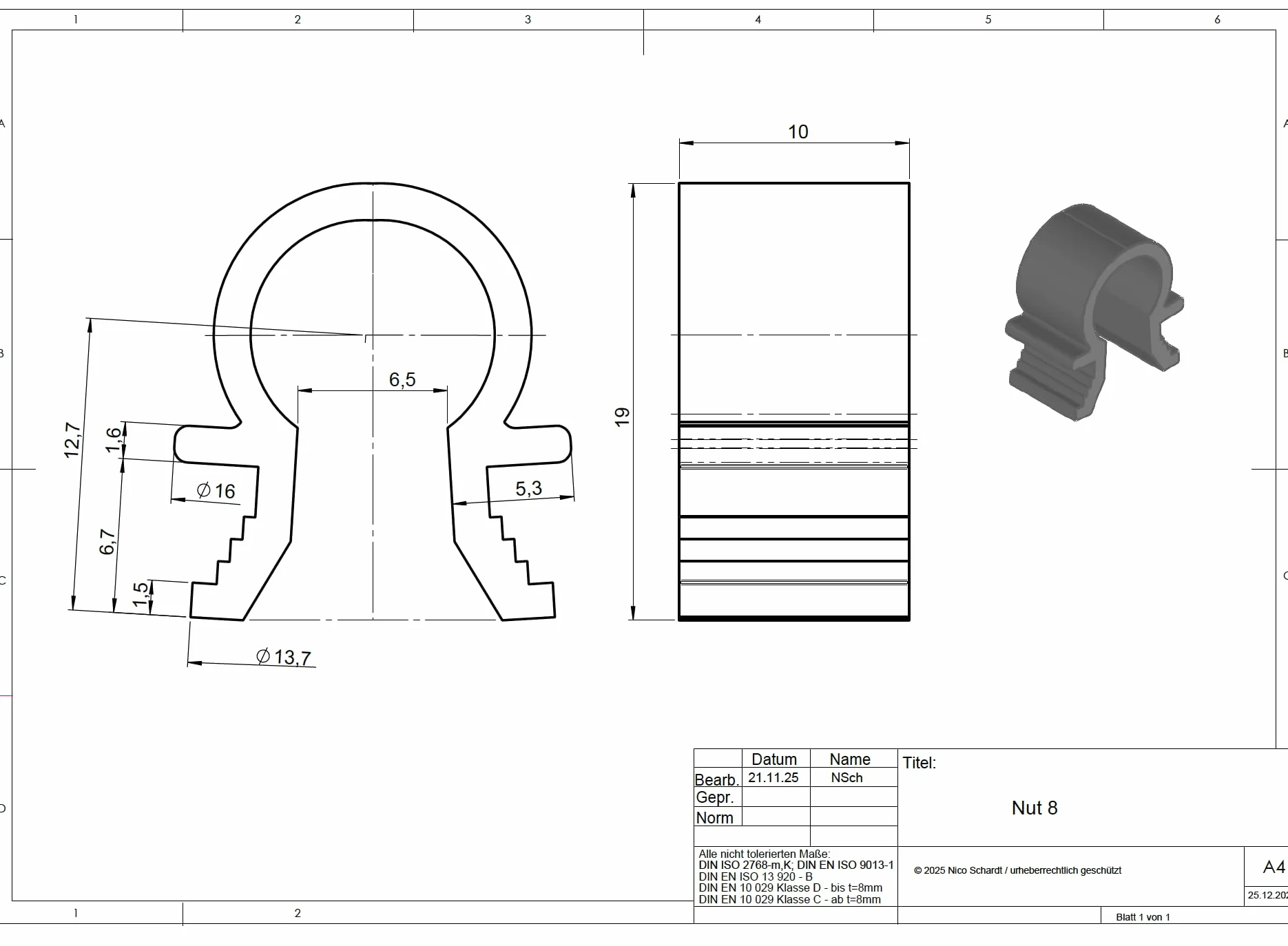 Klipsy do kabli do profili aluminiowych rowek 8 - uchwyt na kabel czarny - obejma Omega - wysokiej jakości i wytrzymałe (100 sztuk)