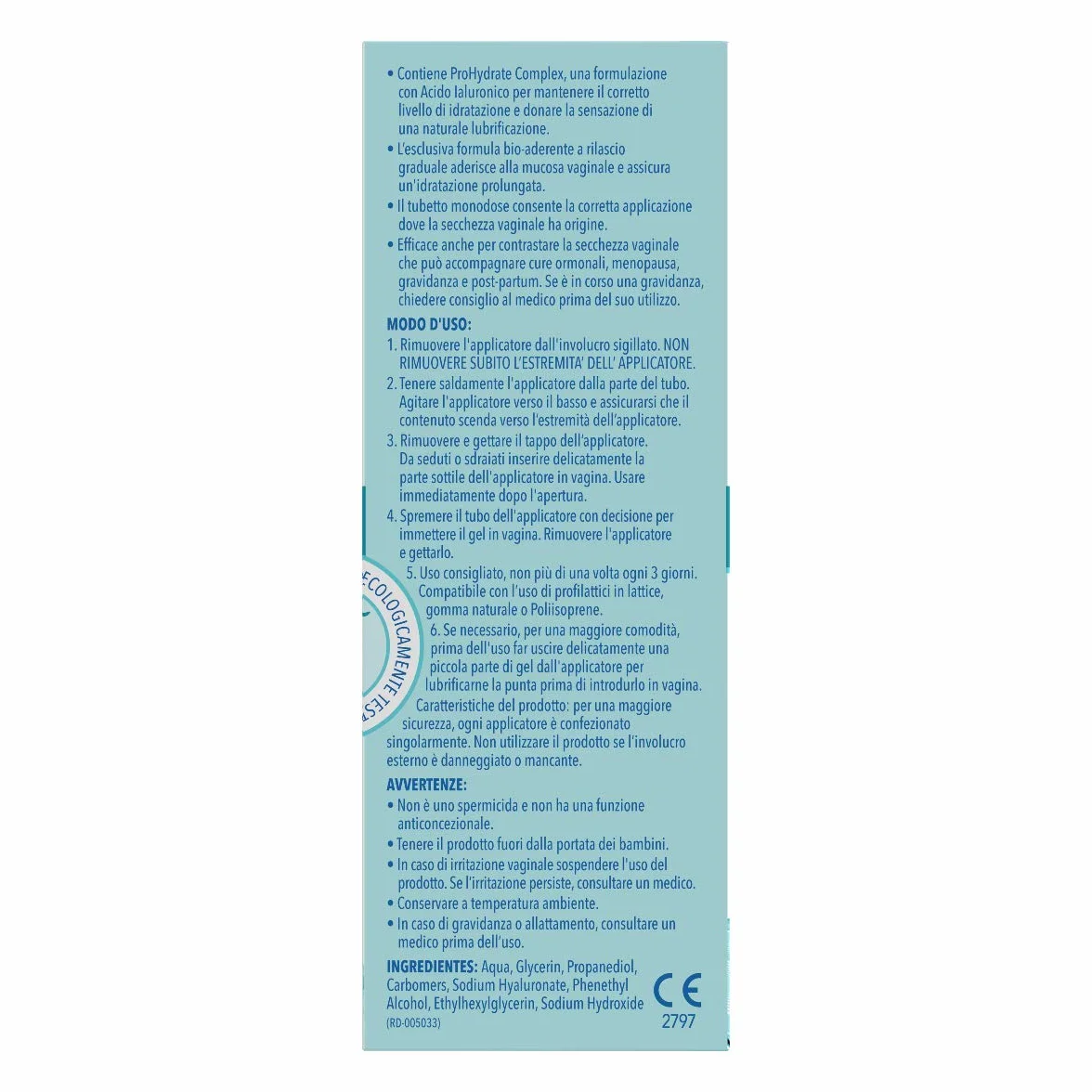 Vagisil Intima wewnętrzny żel nawilżający z kwasem hialuronowym 30 ml