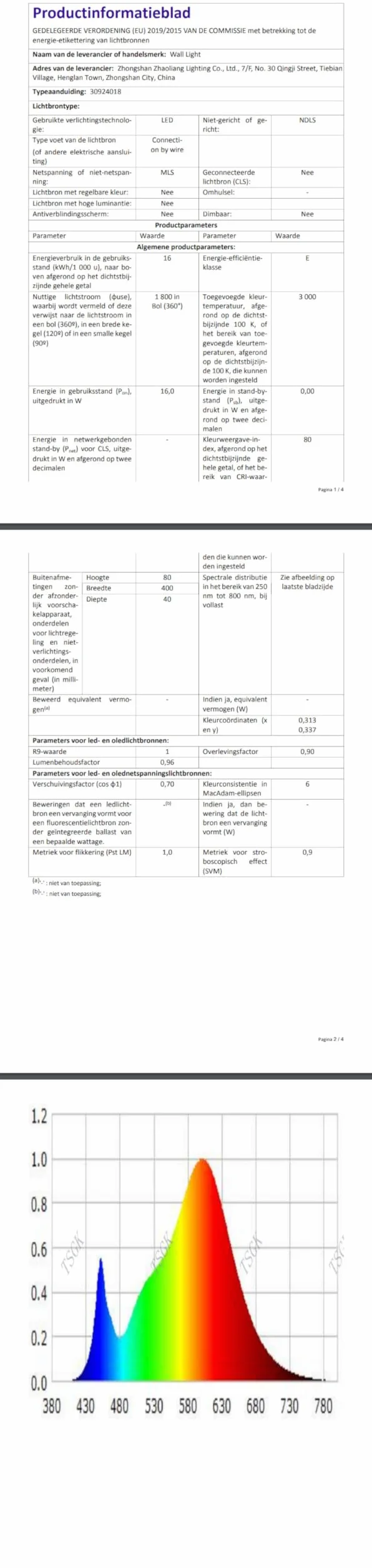 Comely Wewnętrzny Kinkiet LED, Złota Nowoczesna Lampa Ścienna, 16W Oprawa Ścienna Do Sypialni, Salonu, Hotelu, Schodów, Ciepła Biel 3000K