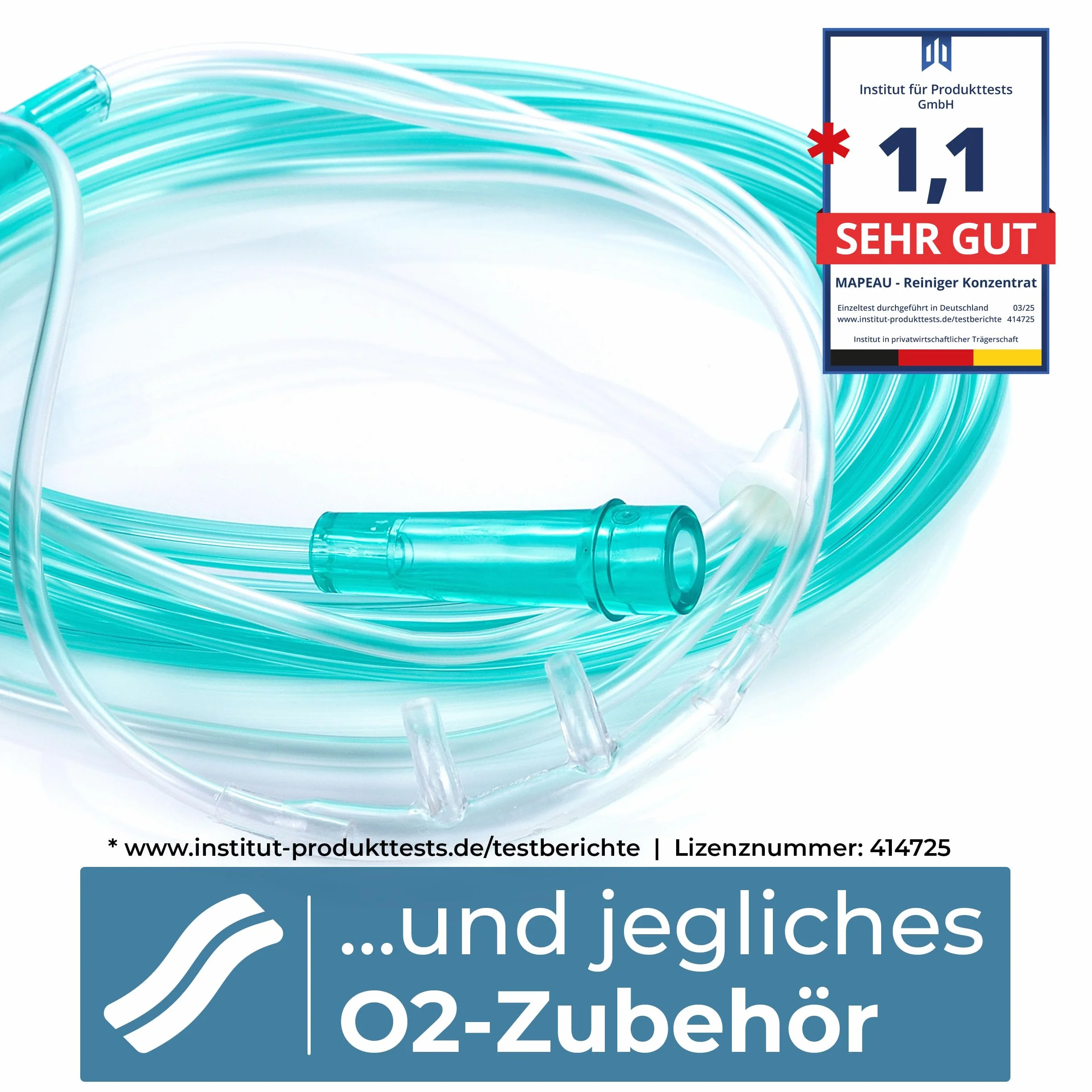 Środek czyszczący do maski CPAP i węża CPAP, 1000 ml, koncentrat, środek do czyszczenia węży, silikonu, tworzywo sztuczne, wysoka wydajność