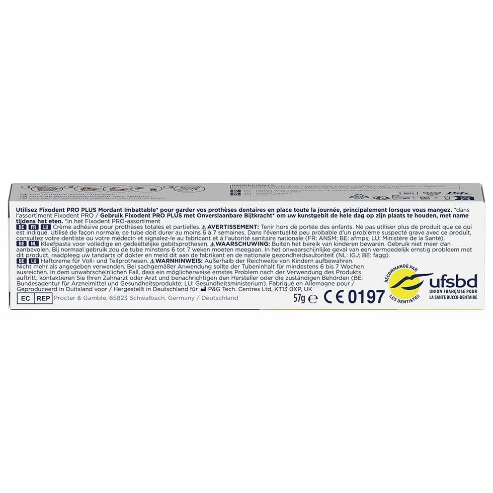 Fixodent Pro Plus Bezkonkurencyjne trzymanie 60 g
