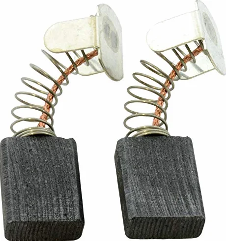 Szczotki węglowe do piły ukośnej MAKITA LS1400 - 6,5 x 13,5 x 16 mm - 2,4 x 5,1 x 6,3 cala