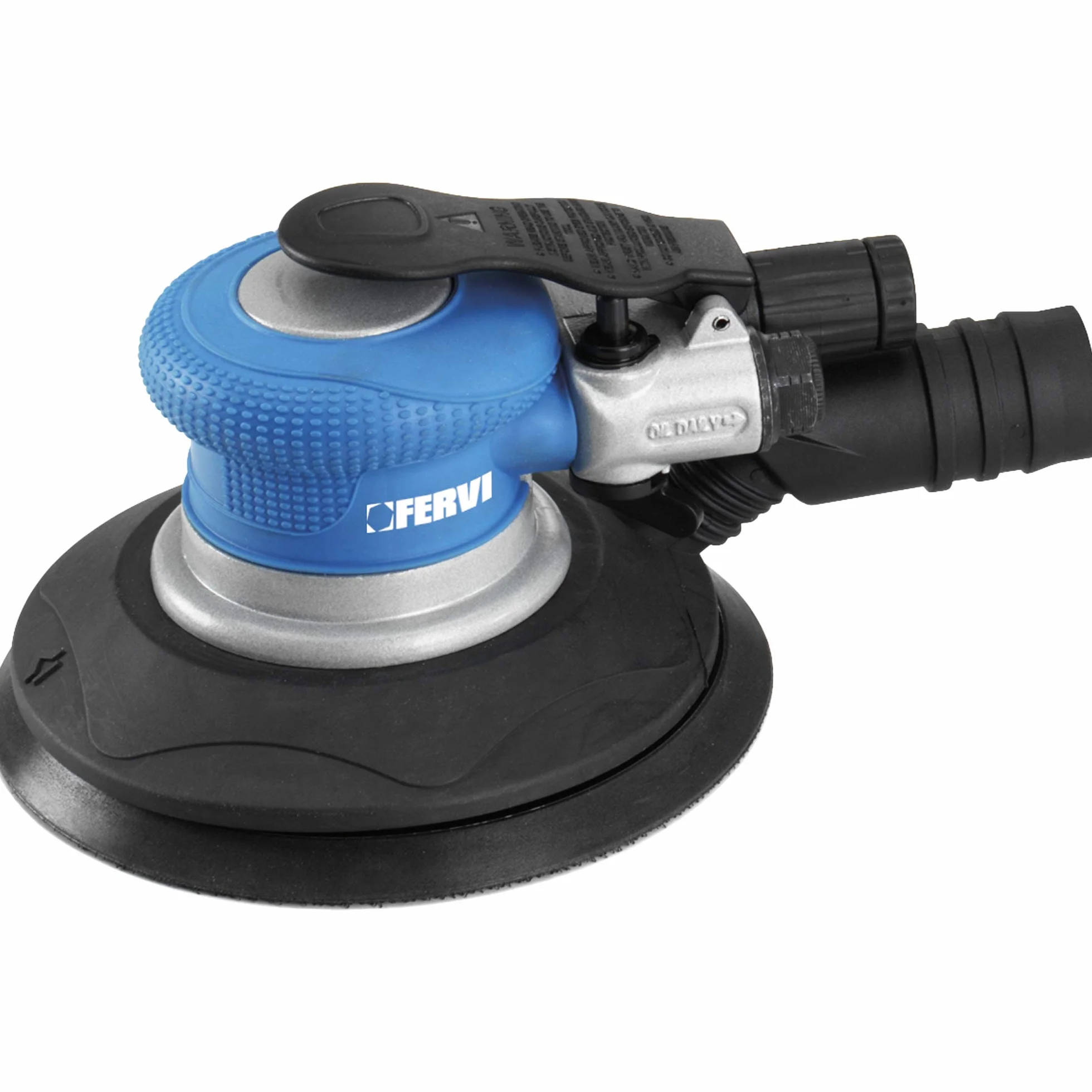 Fervi 0458 Ro szlifierka pneumatyczna 150 mm, cyjan/czarna