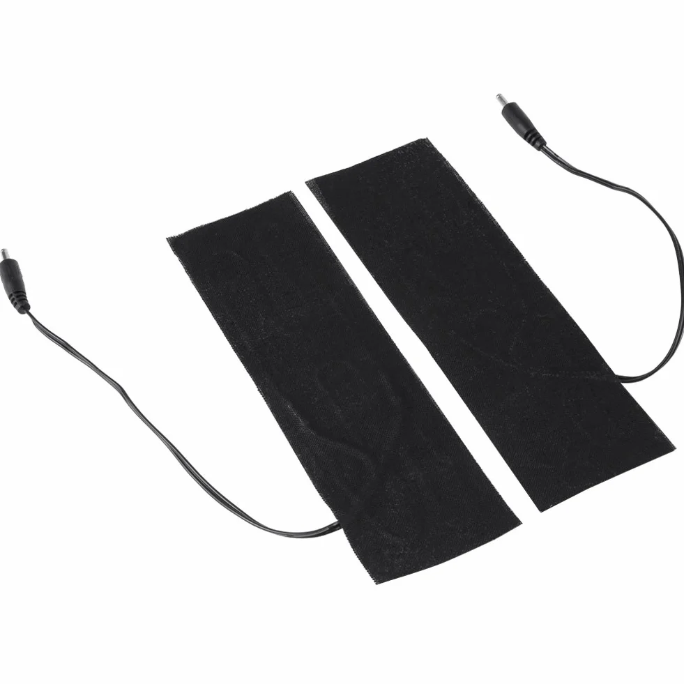 Mata grzewcza USB 5V 1 para Czarny elektryczny element grzewczy z włókna węglowego