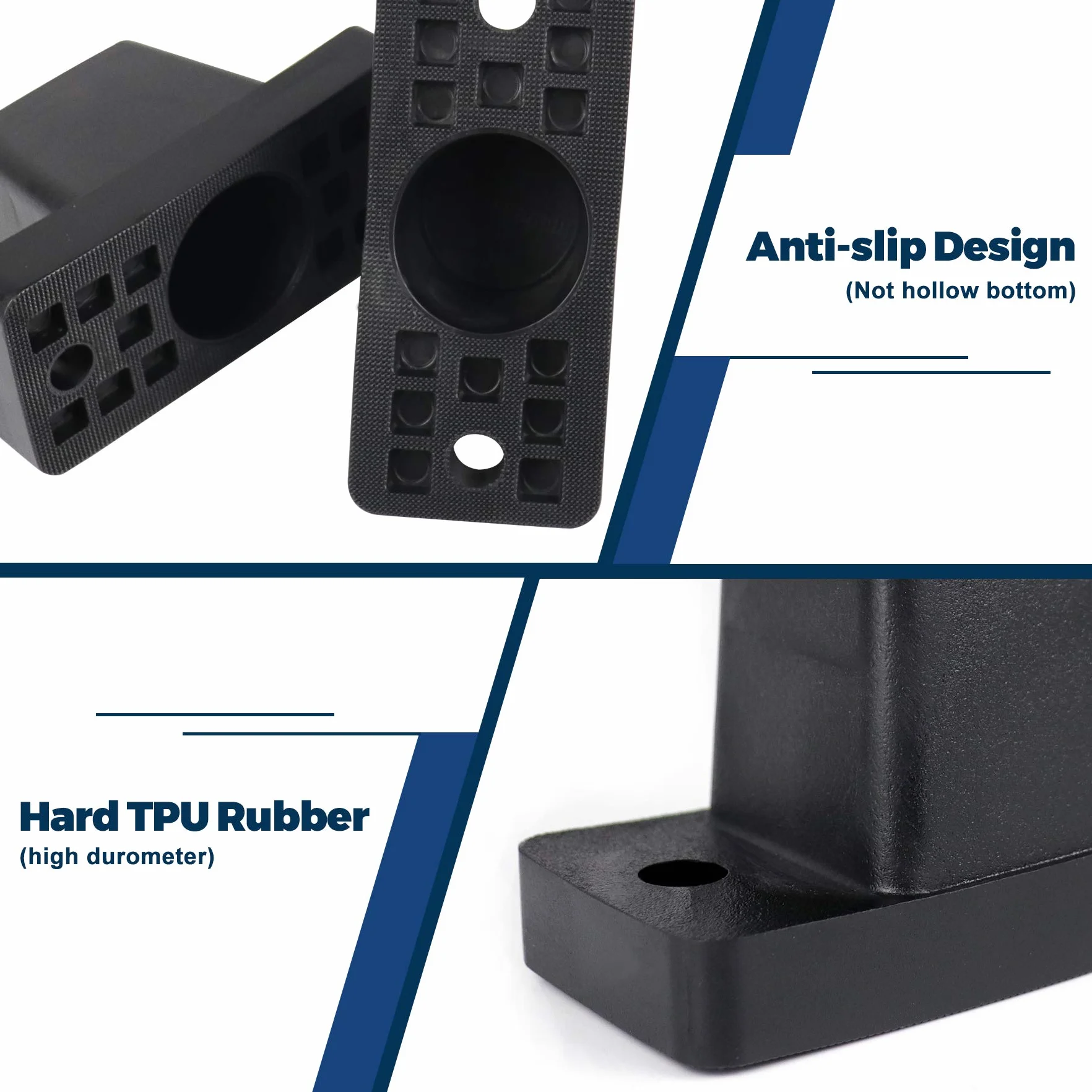 Gumowe podkładki antywibracyjne, 4-pak wspornik montażowy klimatyzatora amortyzujące podkładki do bezkanałowych mini rozdzielaczy AC