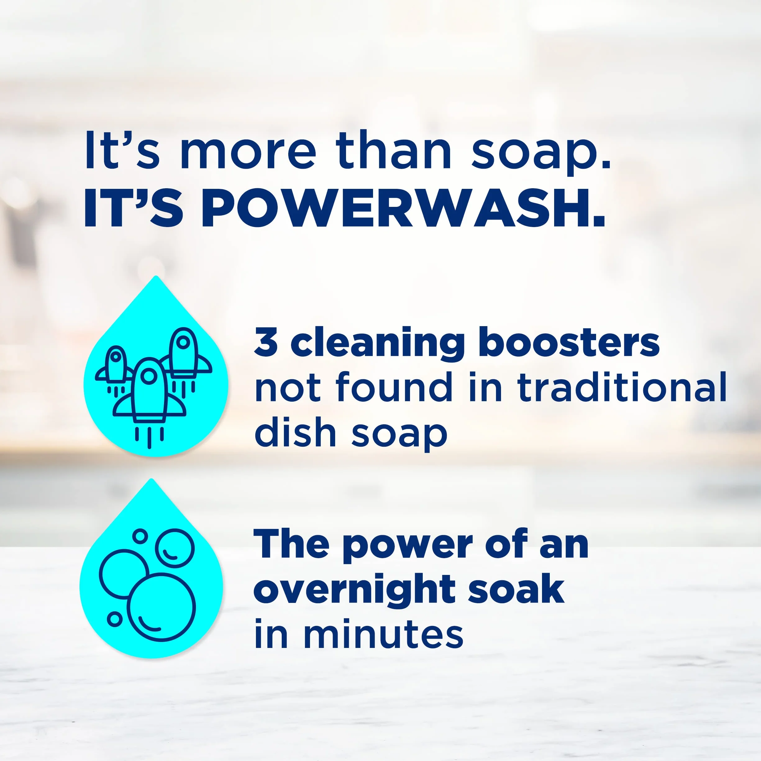 Ultra Free & Clear Powerwash Dish Spray Soap, Pear Scent, 16-oz. - 65732