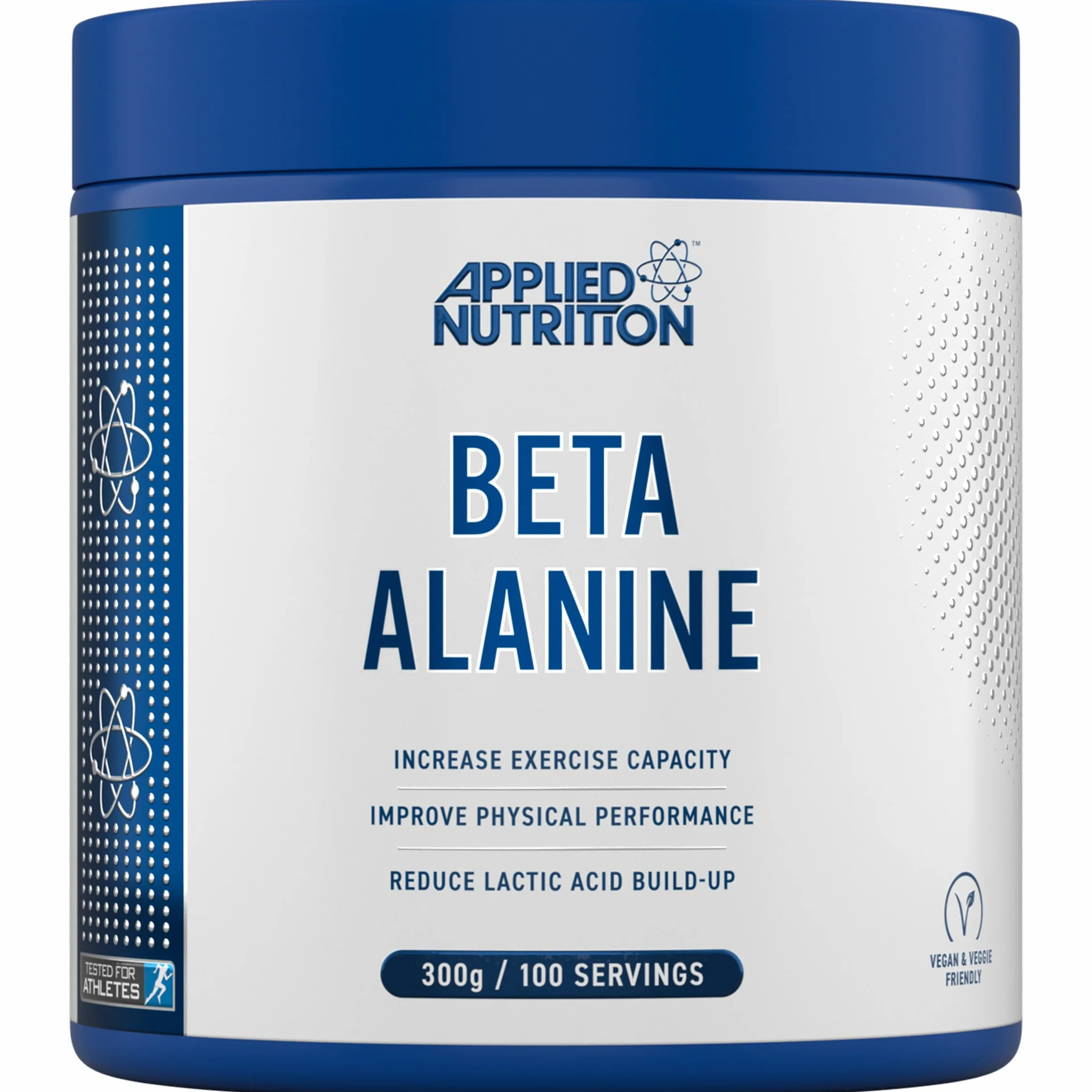 Applied Nutrition Beta-Alanine, 3000mg - 300g