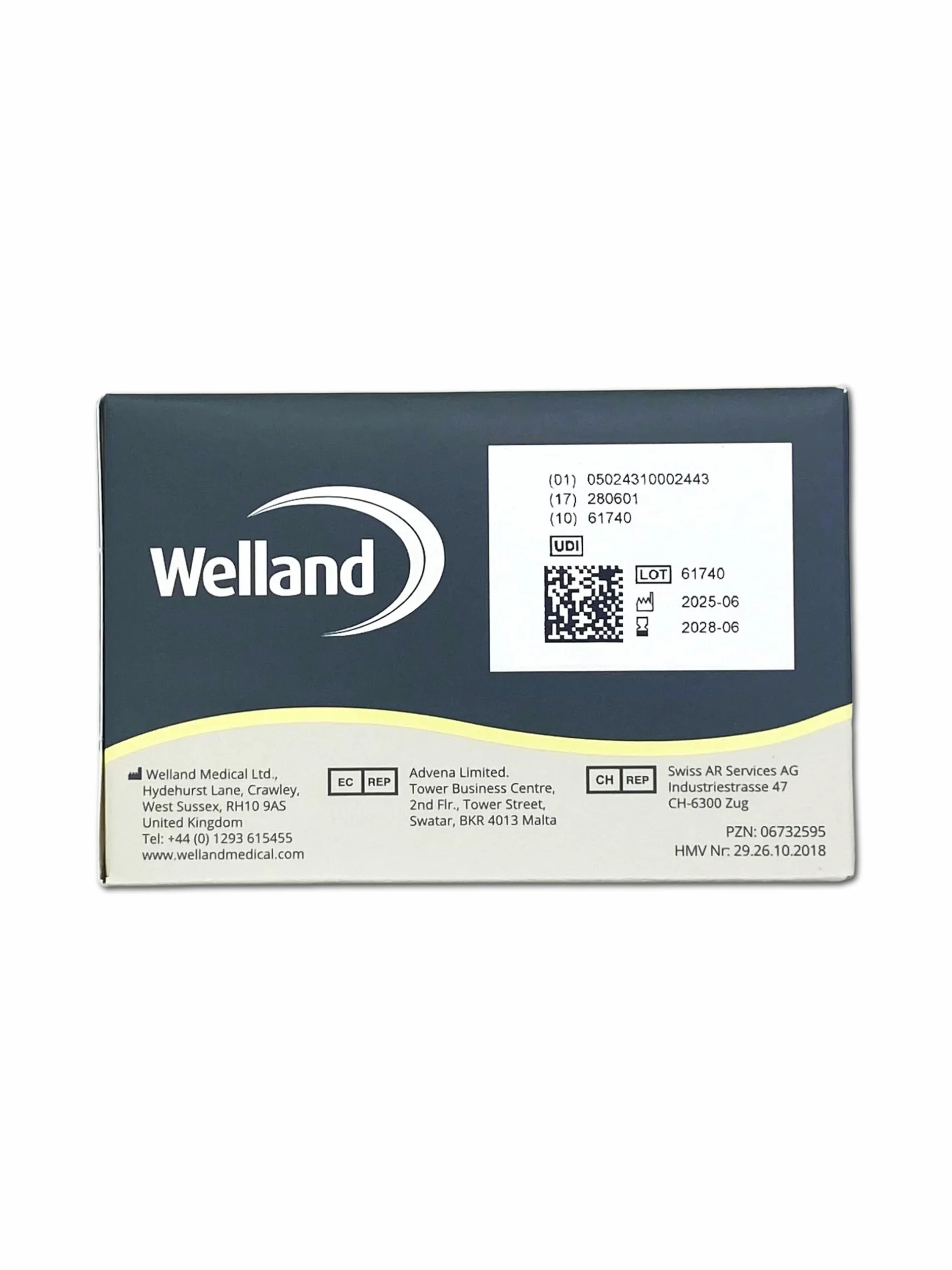 Welland Medical Chusteczki Ochronne Silikonowy Film Barierowy Bez Alkoholu 50 Sztuk