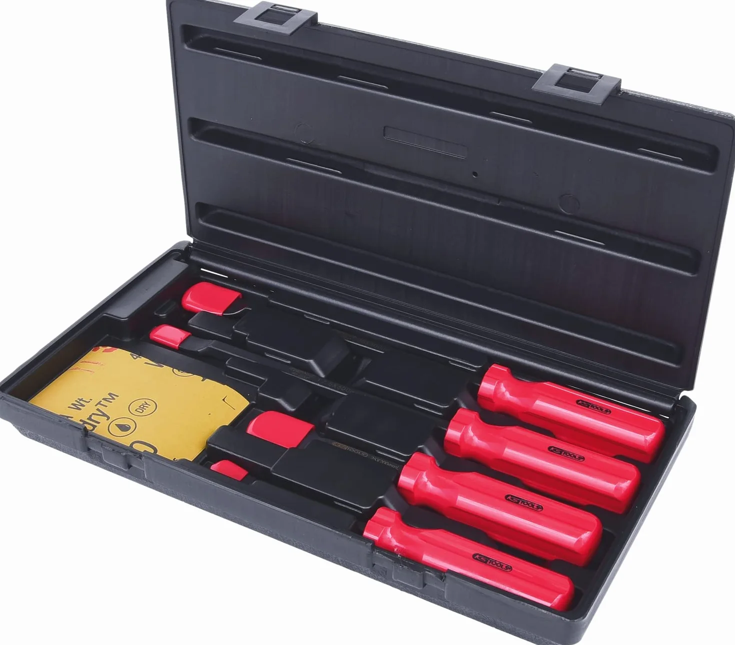 KS Tools 907.2230 Zestaw skrobaków do fug, 4-szt