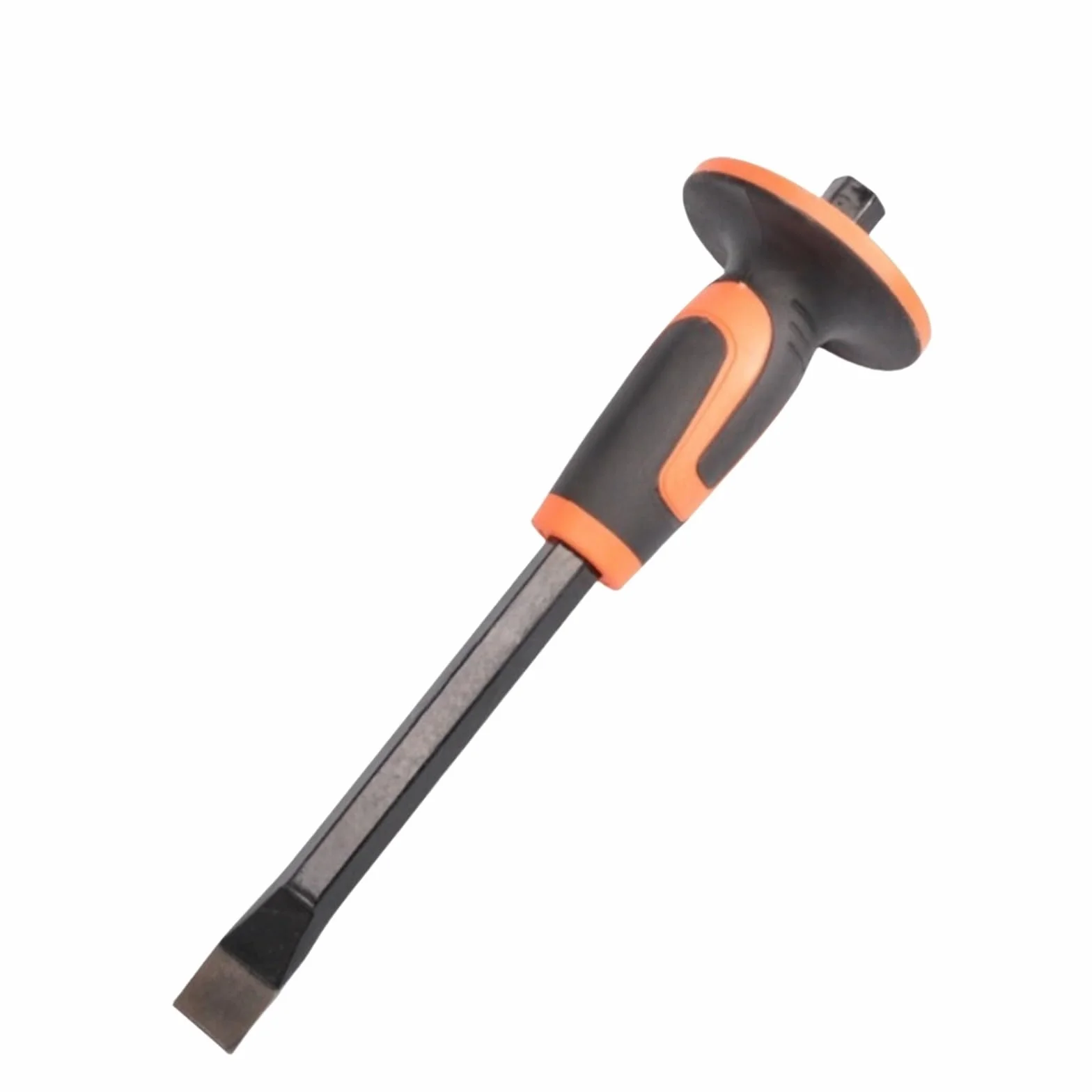 Masonry Chisel 250mm 300mm Pointed Flat Head Rock Concrete Stone Brick Chisel With Hand Guard