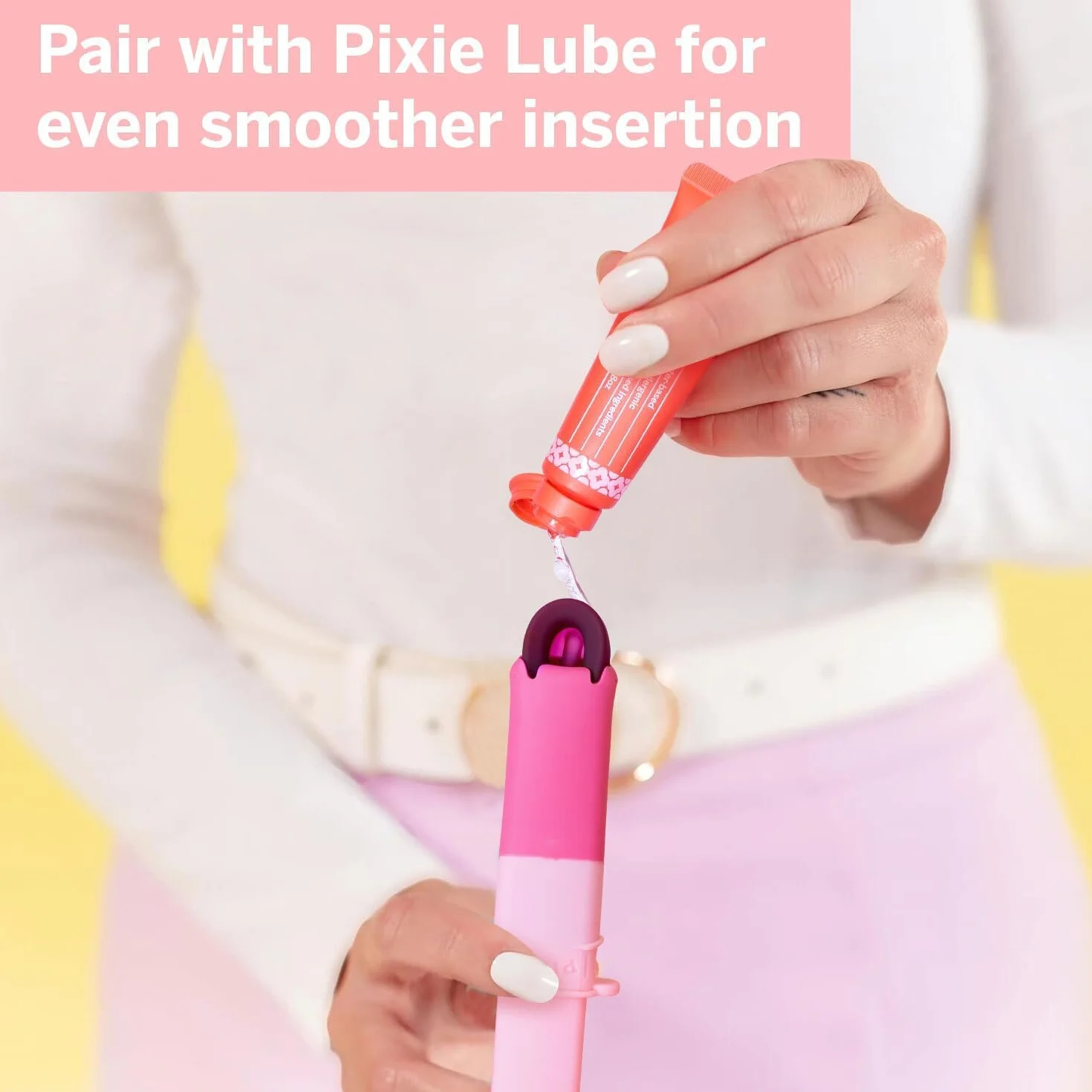 Pixie Menstrual Disc Applicator – ułatwia wkładanie – TPE do samodzielnego sterylizatora