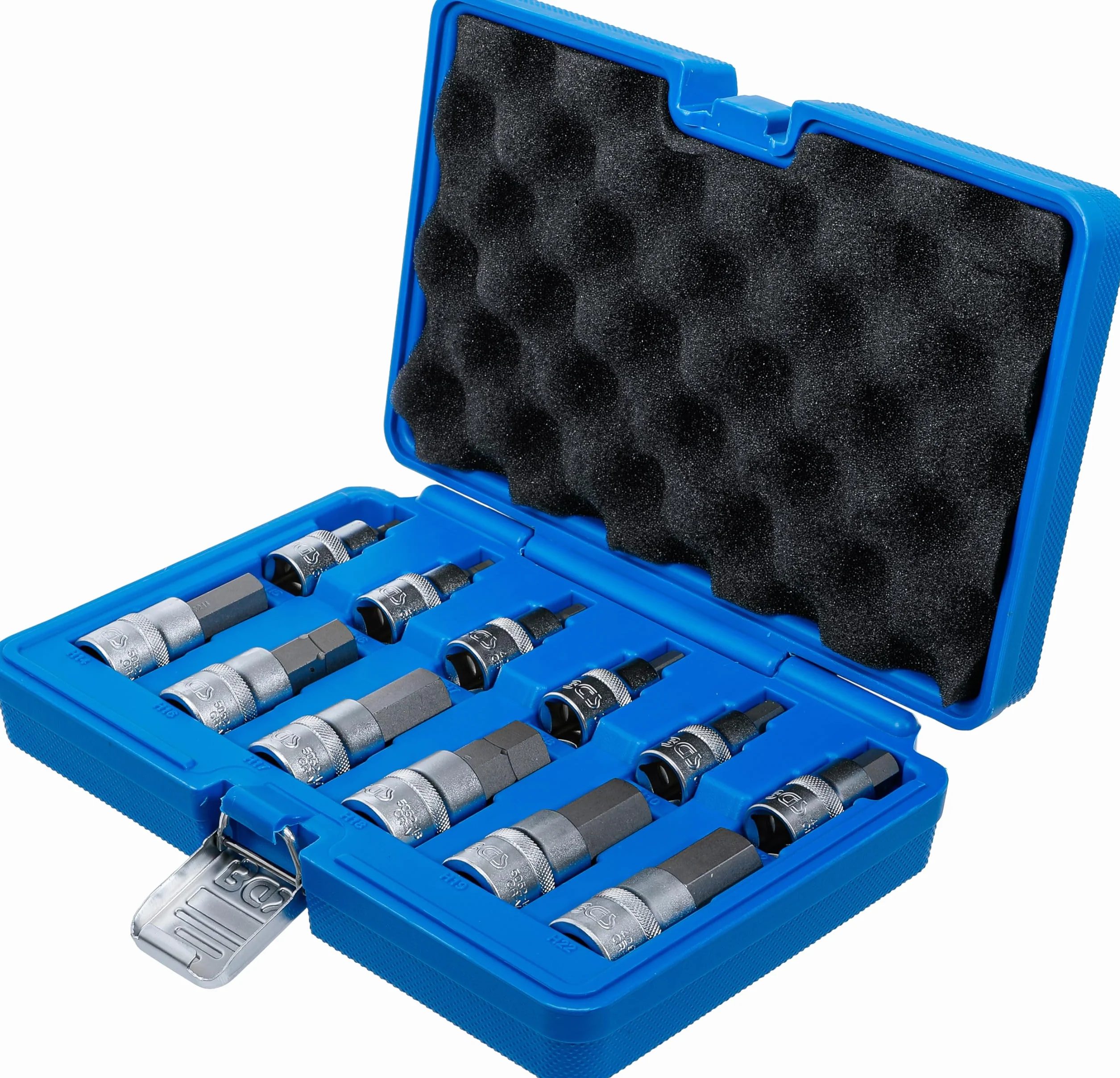 BGS 5052 Zestaw nasadek do bitów 12,5 mm (1/2") gniazdo sześciokątne 5-22 mm 12 szt.
