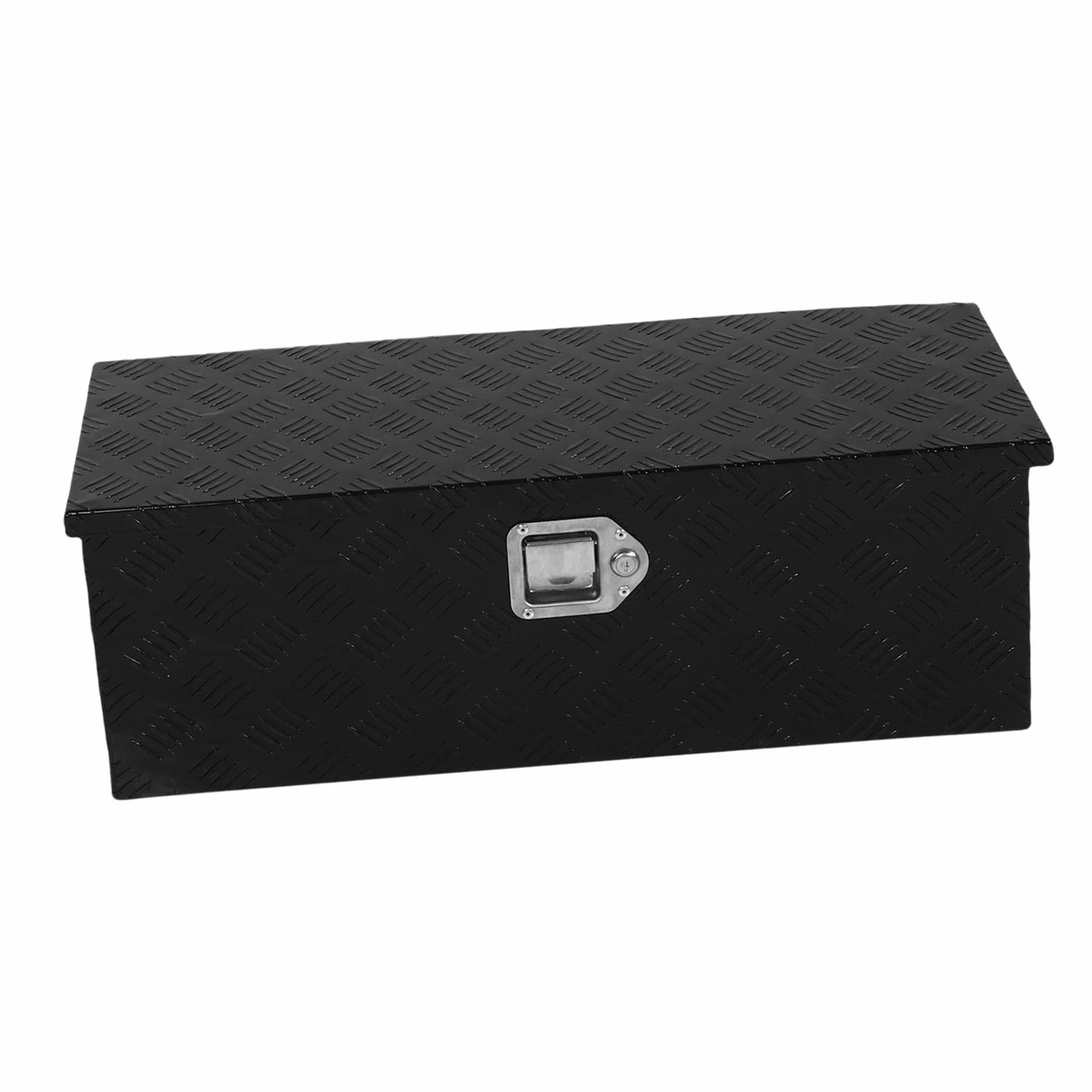 Skrzynka Narzędziowa do Ciężarówki, Aluminiowy Przenośny Organizer do Przechowywania o Dużej Wytrzymałości, Odporna na Warunki Atmosferyczne Skrzynia Narzędziowa o Pojemności 64 Litrów do