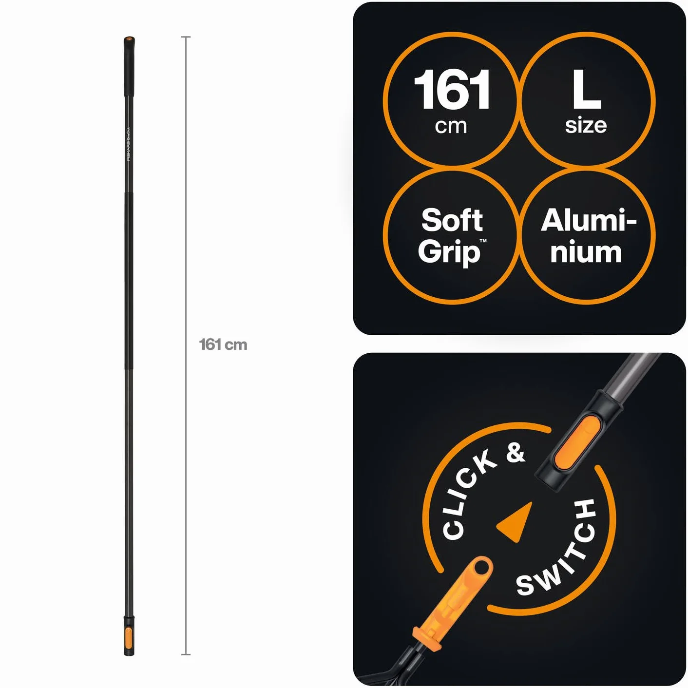 Fiskars OneClick Shaft L