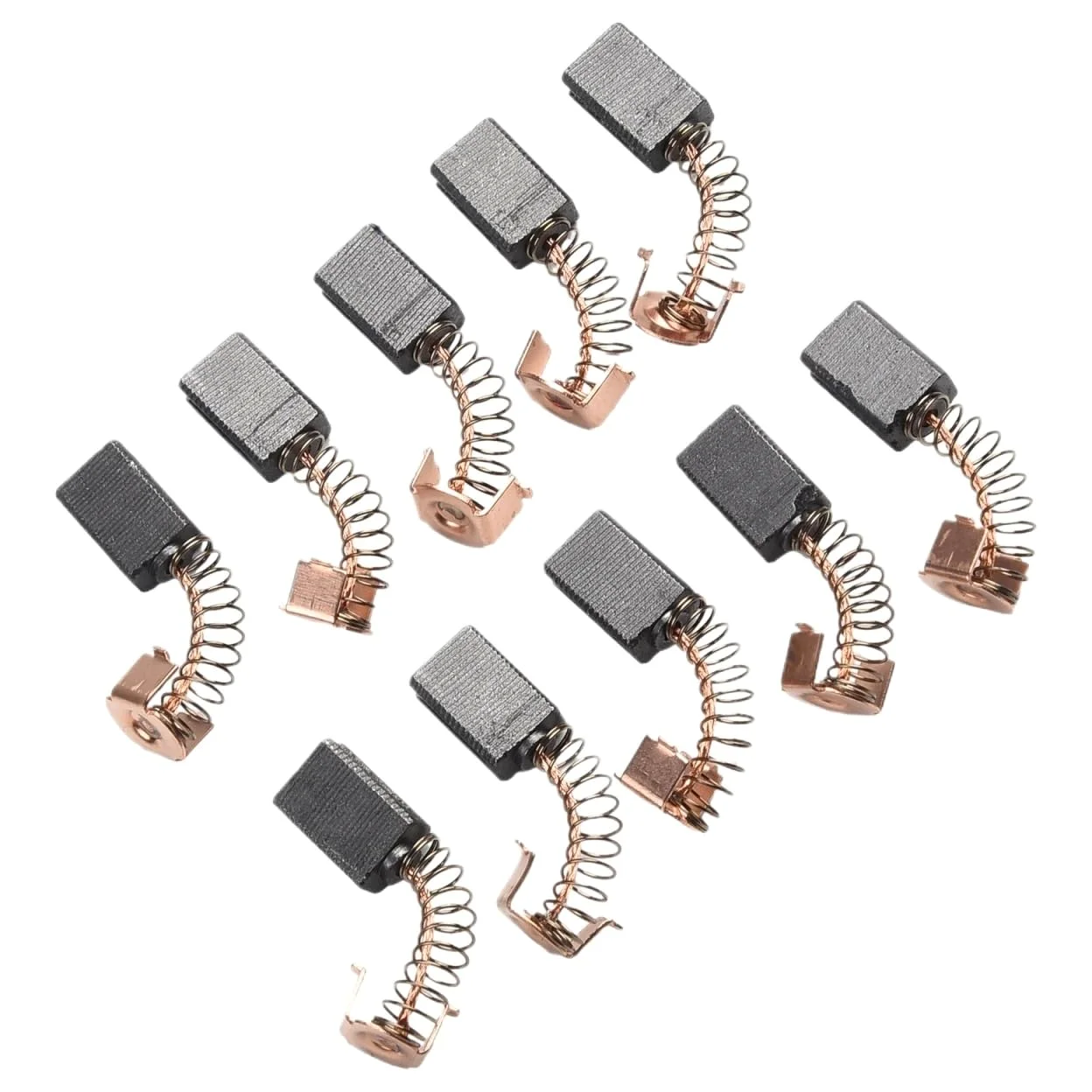 10 szt. szczotki węglowe do silnika elektrycznego 5 * 8 * 12 mm części zamienne do szlifierki kątowej G720 akcesoria do elektronarzędzi