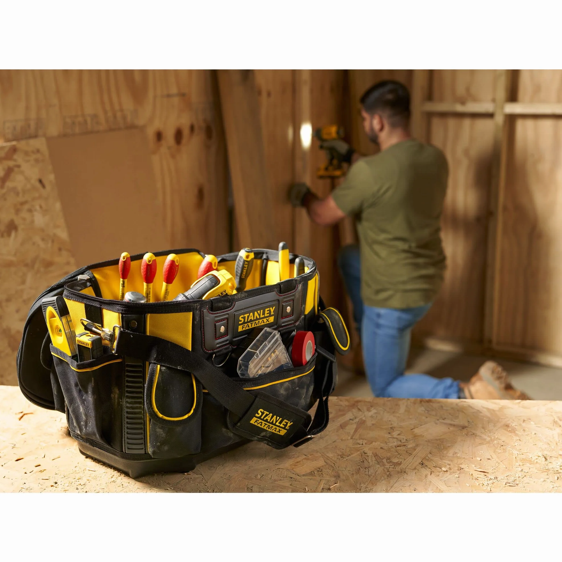 STANLEY Skuteczny Bolsa tapa redonda 50cm FatMax dla profesjonalistów i majsterkowiczów do codziennego użytku 50cm
