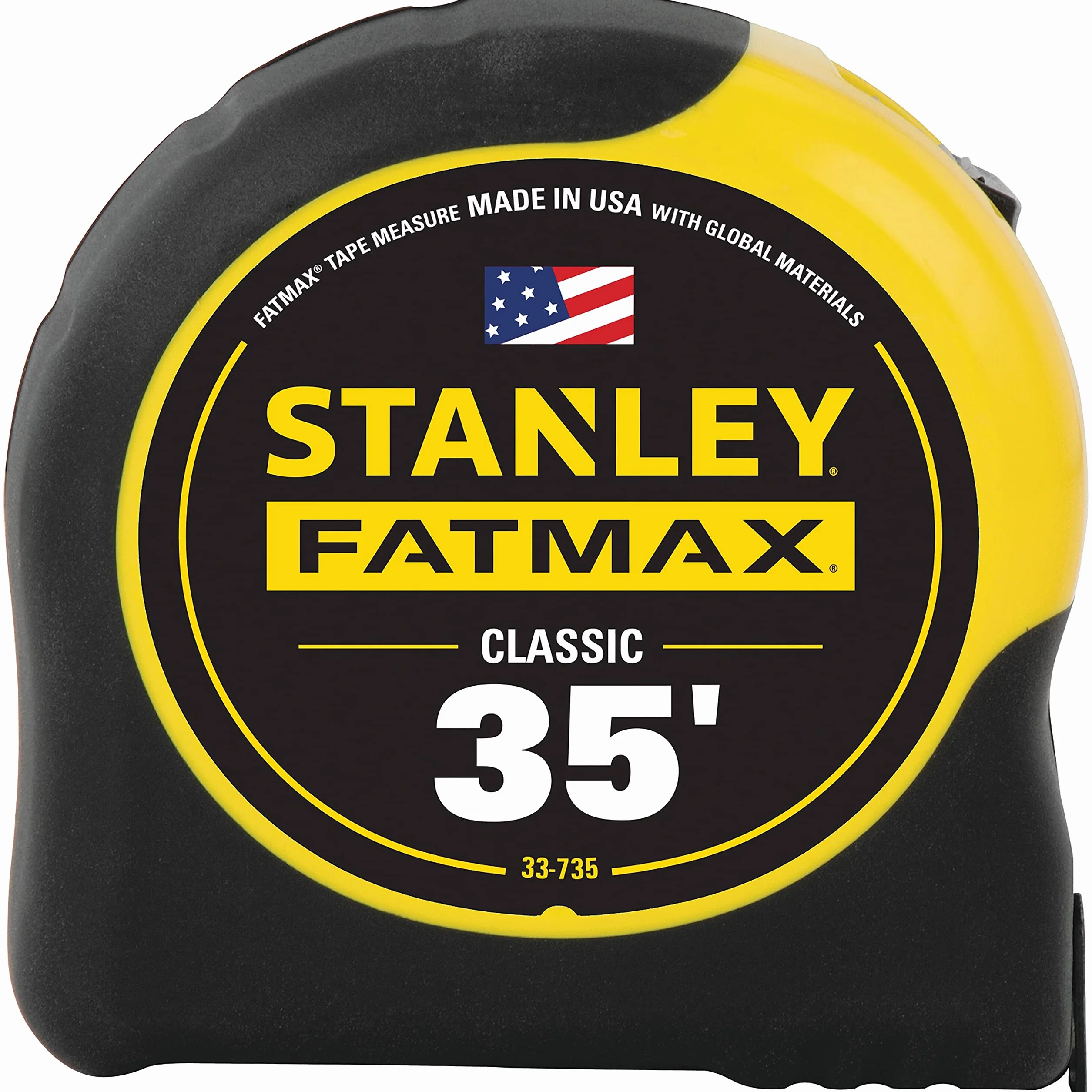 Stanley 33-735-25 10,7 m i 7,6 m, zestaw taśm mierniczych Fatmax, żółty
