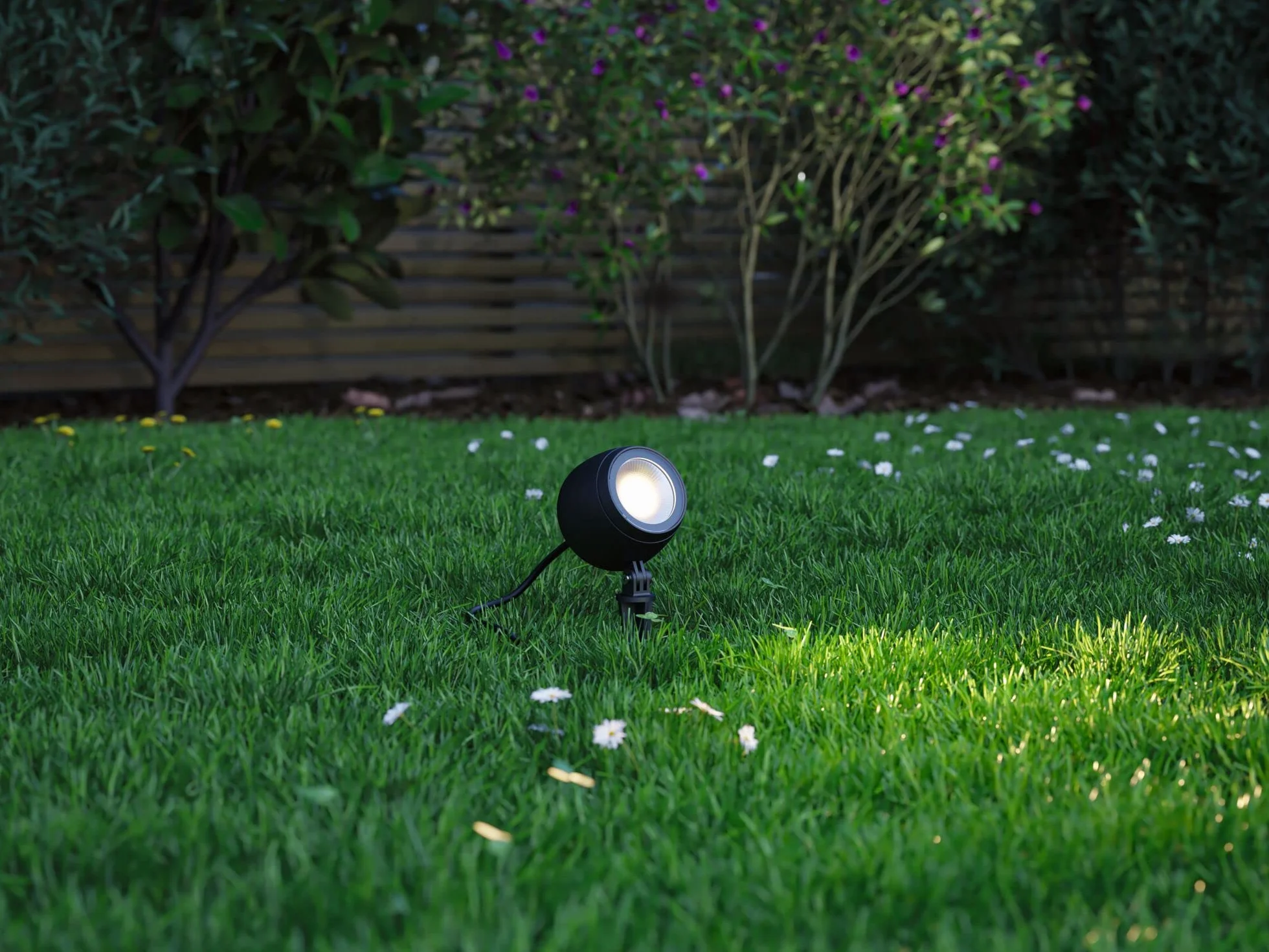 Paulmann 94774 Plug & Shine LED reflektor ogrodowy Kikolo IP65 7,2W 460lm możliwość ściemniania 261mm antracyt tw.szt./alu. 3000K oprawa zewnętrzna
