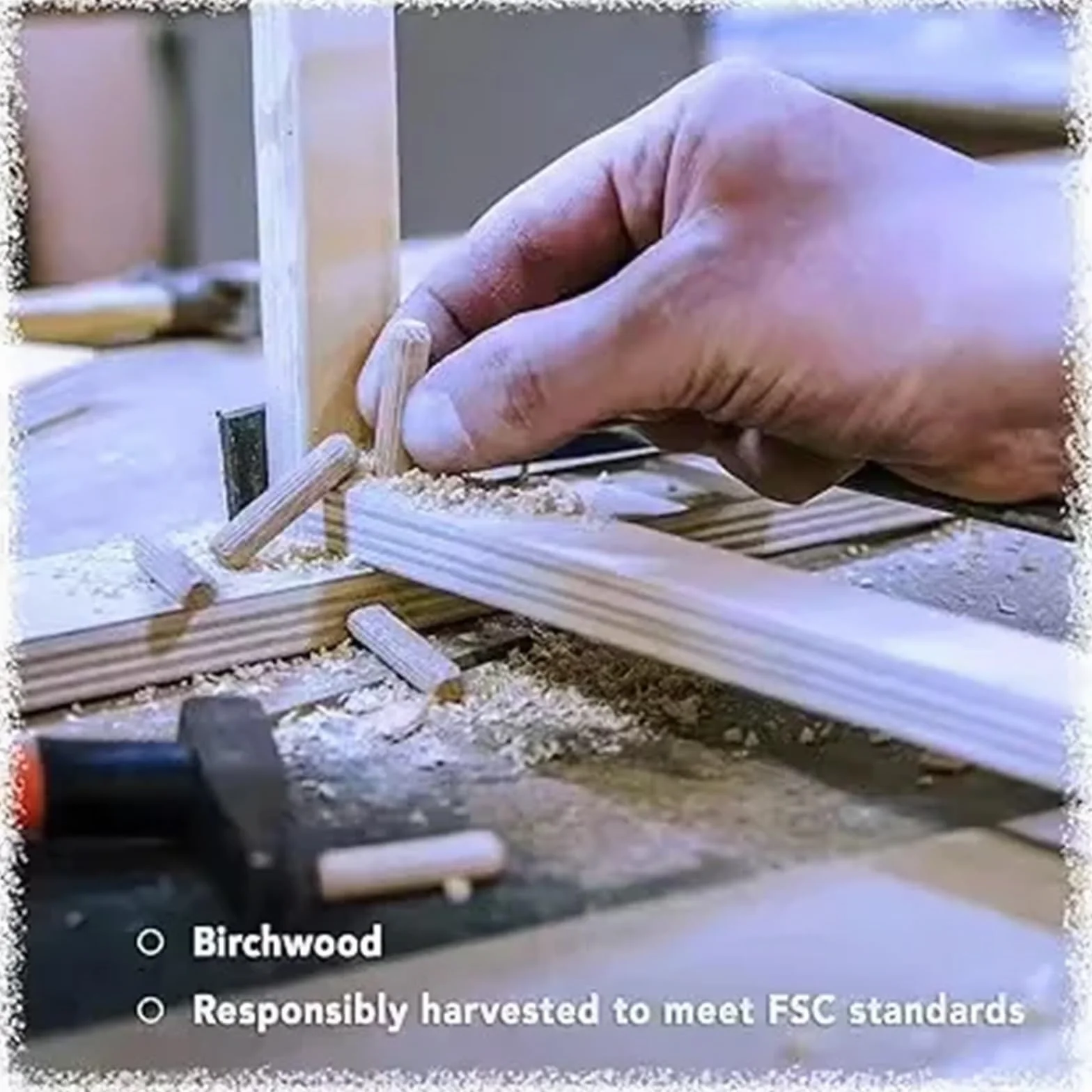 Wspólne kołki łączące, 500 sztuk/paczka okrągłe 8 * 40mm szuflada szafki okrągła karbowana DIY obróbka drewna dla przyrządów do kołków wiertarka mebli rzemiosło