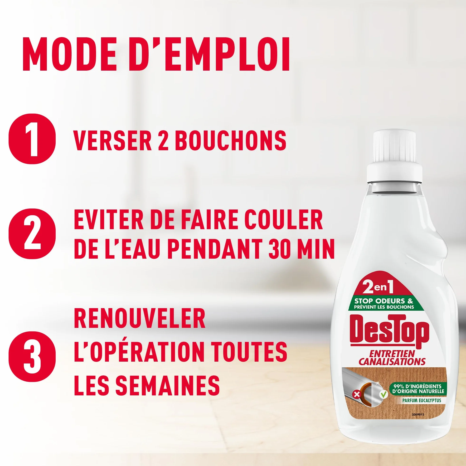 Destop Żel do pielęgnacji - 750 ml