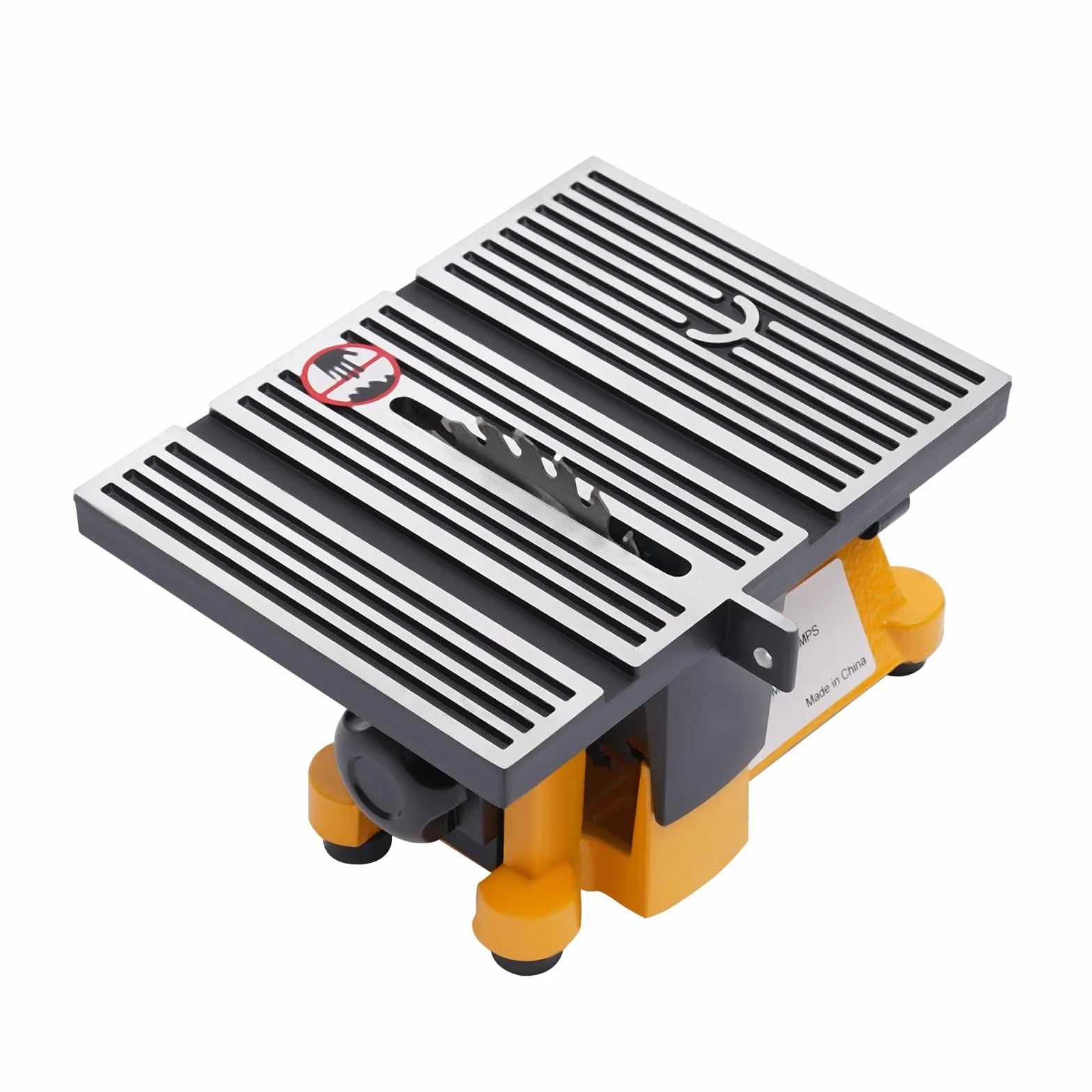 Mini stołowa pilarka tarczowa 90 W, 4500 obr./min, precyzyjna stołowa piła tarczowa, głębokość cięcia 1,6 cm, z 3 brzeszczotami