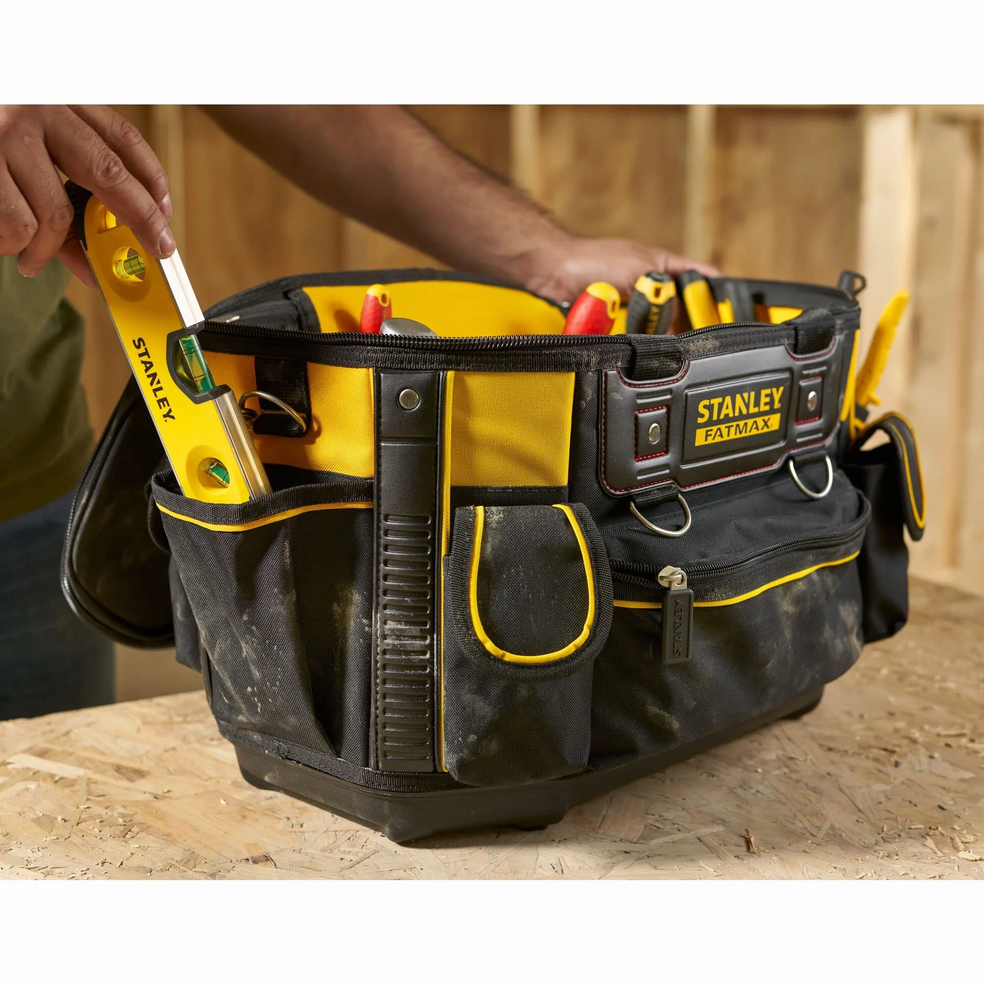 STANLEY Skuteczny Bolsa tapa redonda 50cm FatMax dla profesjonalistów i majsterkowiczów do codziennego użytku 50cm