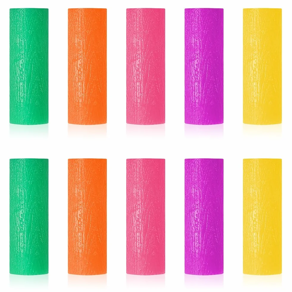 OFFCUP Aligner Chewies, 10 sztuk Seater Aligner, taca Chewies, tacki wyrównujące, wyrównanie, seater w 5 kolorach (żółty fioletowy zielony czerwony pomarańczowy)