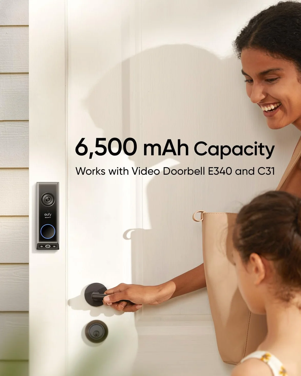eufy Akumulator 6500mAh USB-C do eufy Video Doorbell E340