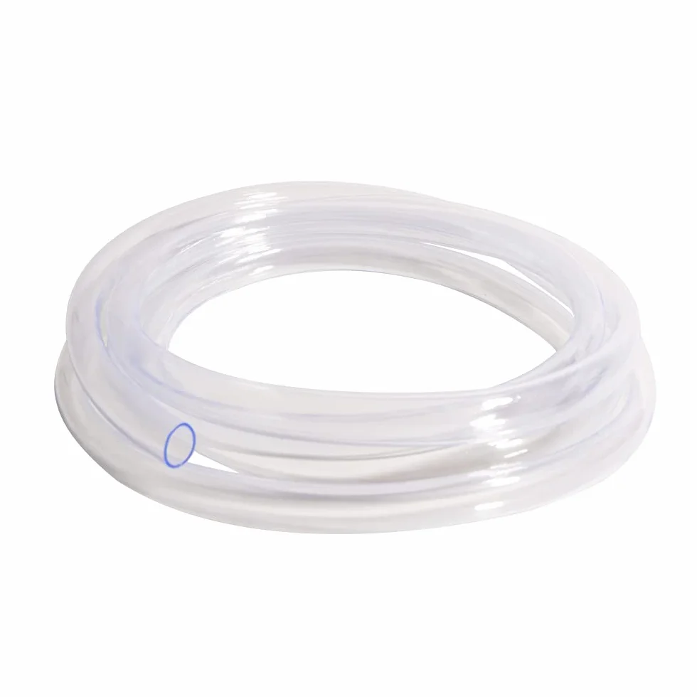 QuQuyi Elastyczne rurki winylowe z PCW, lekka rura z tworzywa sztucznego, 3,5 cm ID x 1-1/4 cala OD niskociśnieniowy przezroczysty wąż winylowy bez BPA, 40 cm