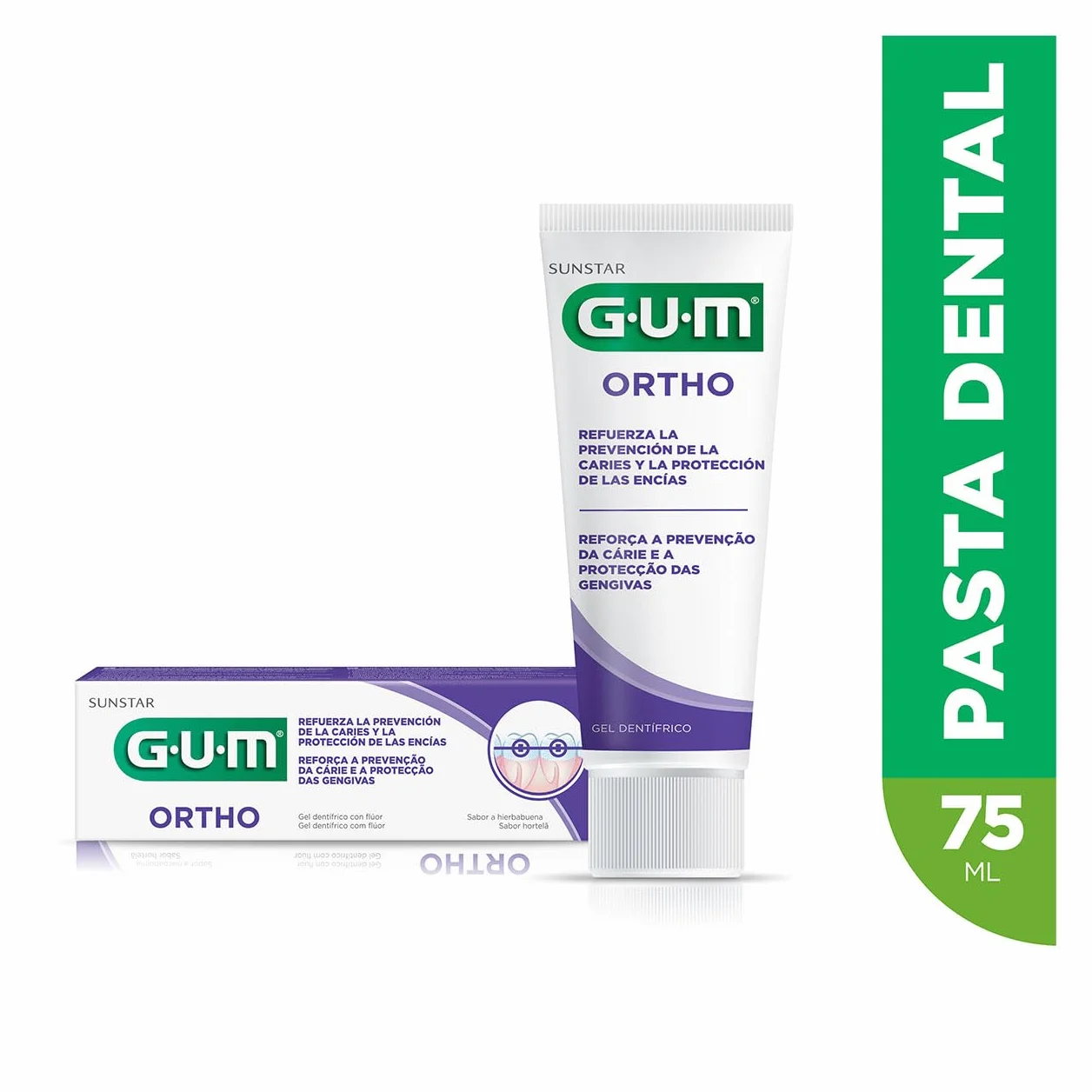 Gum ortho dentyfrico 75 ml