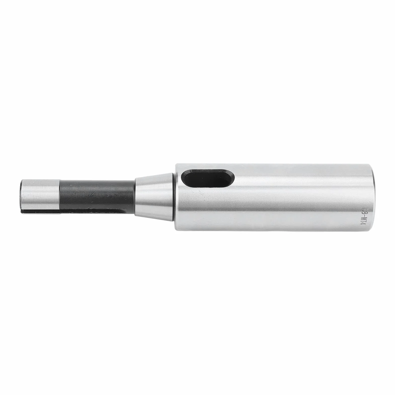 Adapter Stożkowy R8 na MT4 Adapter Wrzeciona R8 MT4 Trzpienia ze Stożkiem Morse'a Stal Stopowa Płaski Wygląd Odporność na korozję z Gwintem Dyszla 7/16 Cala 20 dla Chwytu