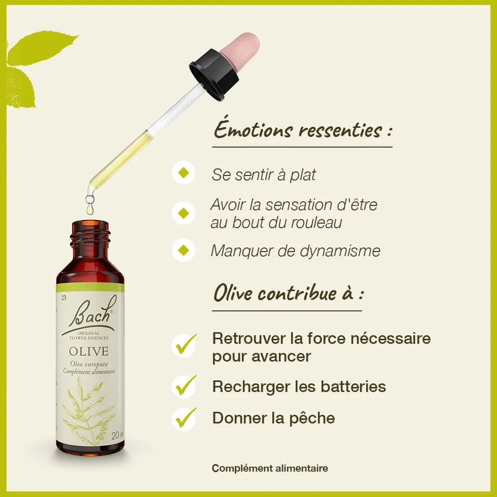 Fleurs de Bach Original N°23 Olive 20 ml