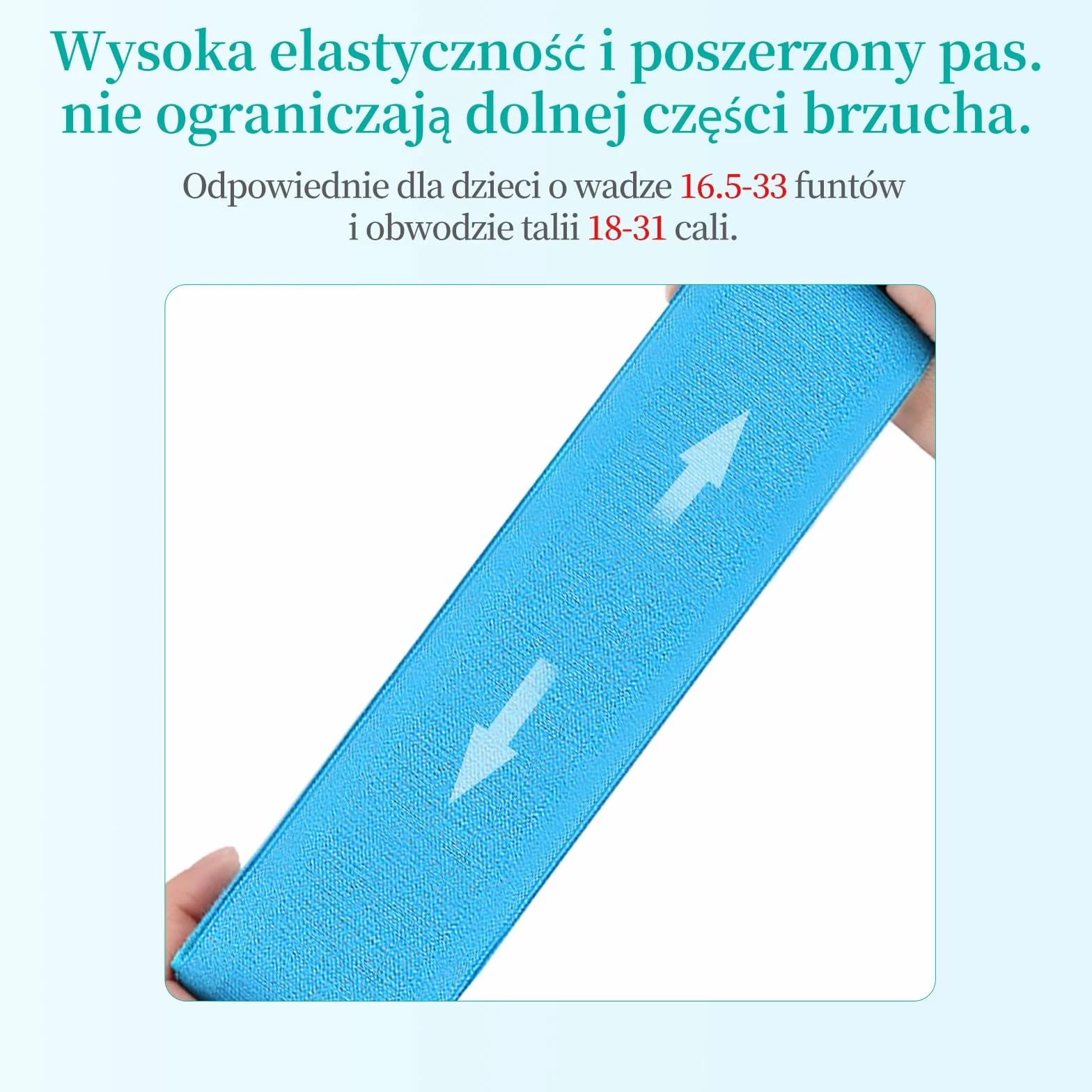 ENLUNTRA Pas do przepukliny pępkowej dla niemowląt, opaska na brzuch, wsparcie przepukliny