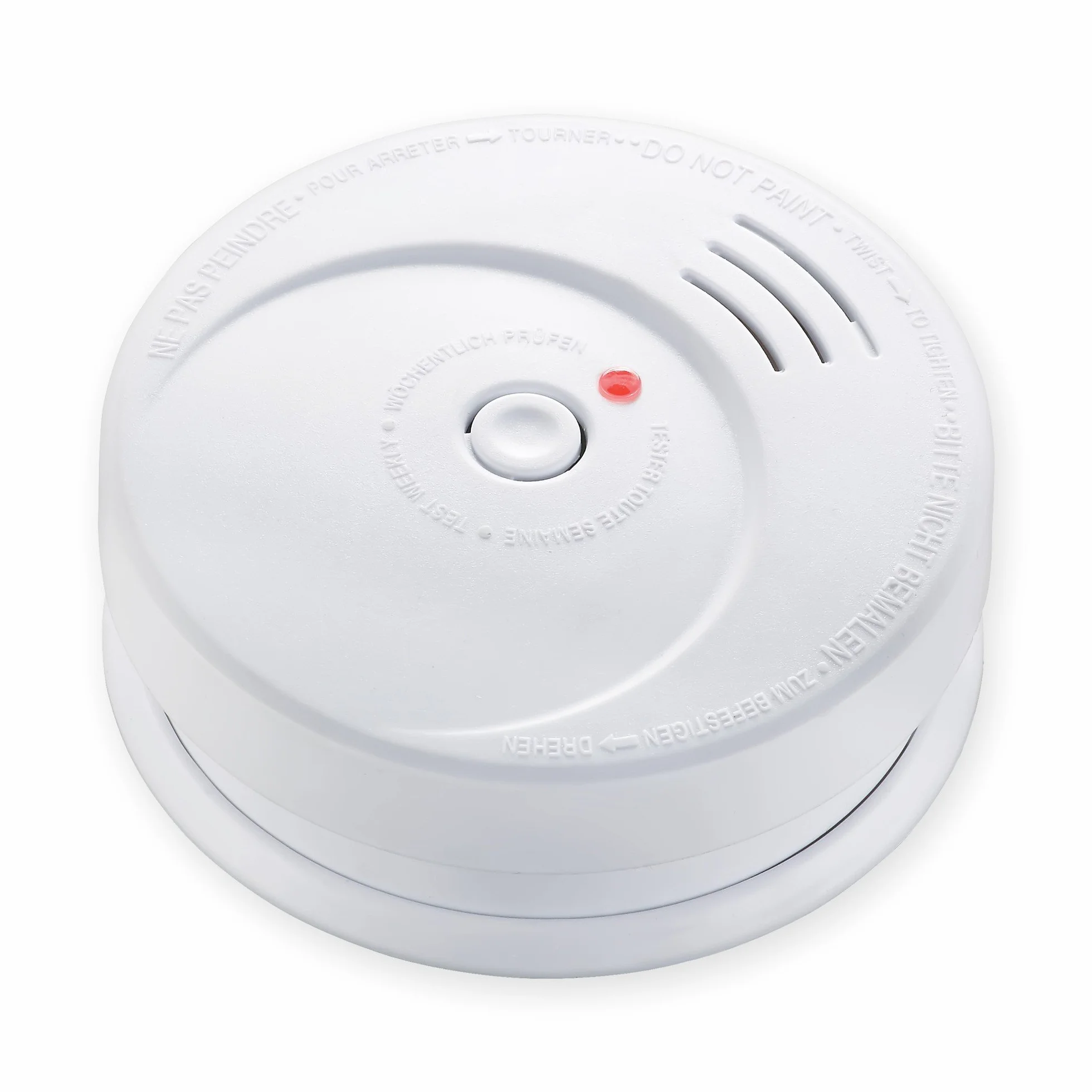 Nemaxx 6903 SP10-NF wysokiej jakości czujnik dymu z delikatną technologią fotoelektryczną zgodnie z normą DIN EN 14604 z certyfikatem NF + 20 x uchwyt magnetyczny, zestaw 20 sztuk, 20 sztuk