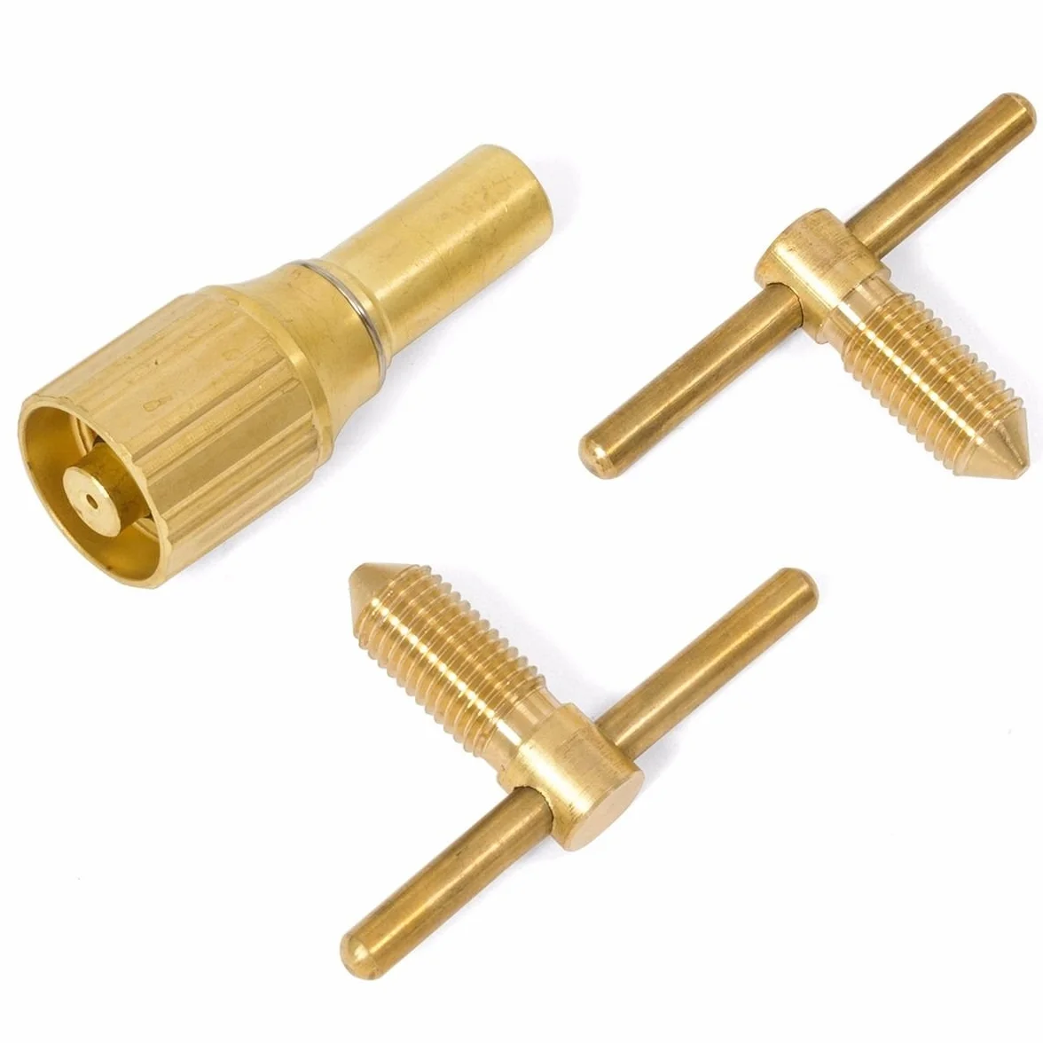 XtremepowerUS Zestaw palnika do cięcia lutowania tlenowego i acetylenowego, gazowy z 3 dyszami, zestaw regulatora węża o długości 11,5 stóp CGA 540, etui do przenoszenia gogli