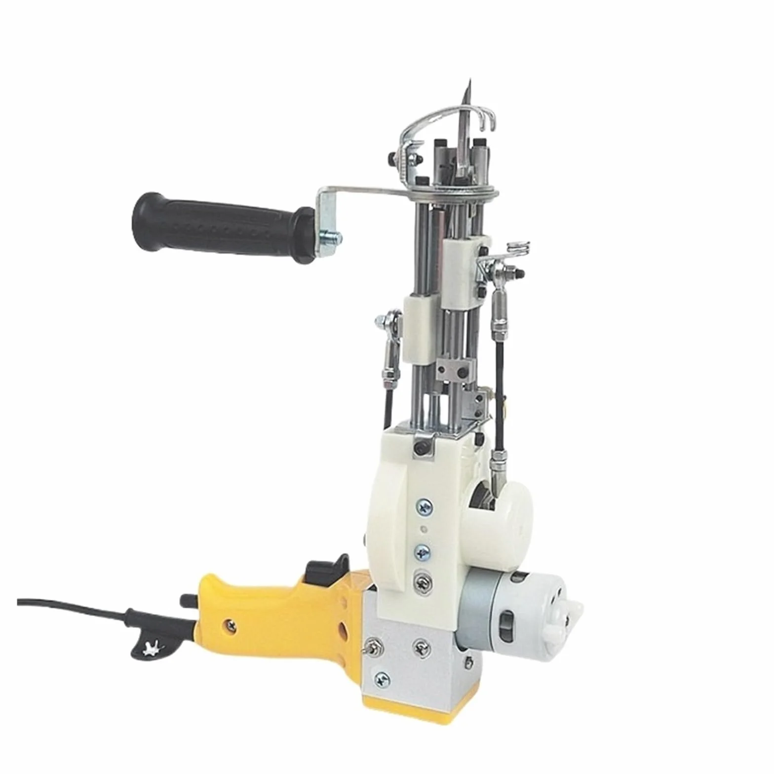 Pistolet Do Cięcia I Tuftowania Tkania Dywanów Elektryczny Ręcznie Robiona Maszyna Bezpieczny I łAtwy W UżYciu(Yellow)