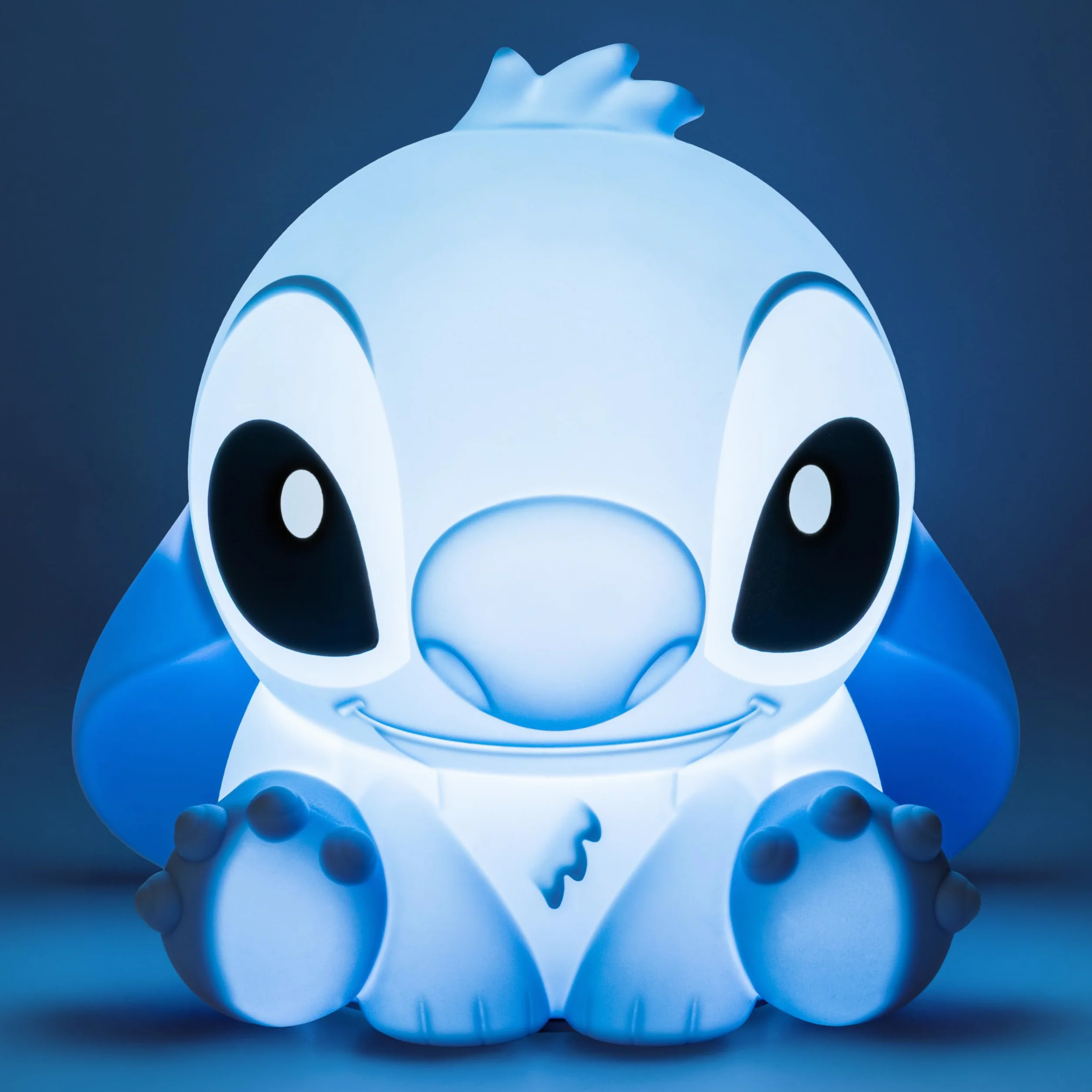 Stitch Squishy lampa – oficjalna licencja Disneya wolnostojąca lampa biurkowa, dekoracja pokoju gier i towar dla chłopców i dziewcząt, akcesorium prezentowe do pokoju zabaw i sypialni, Paladone
