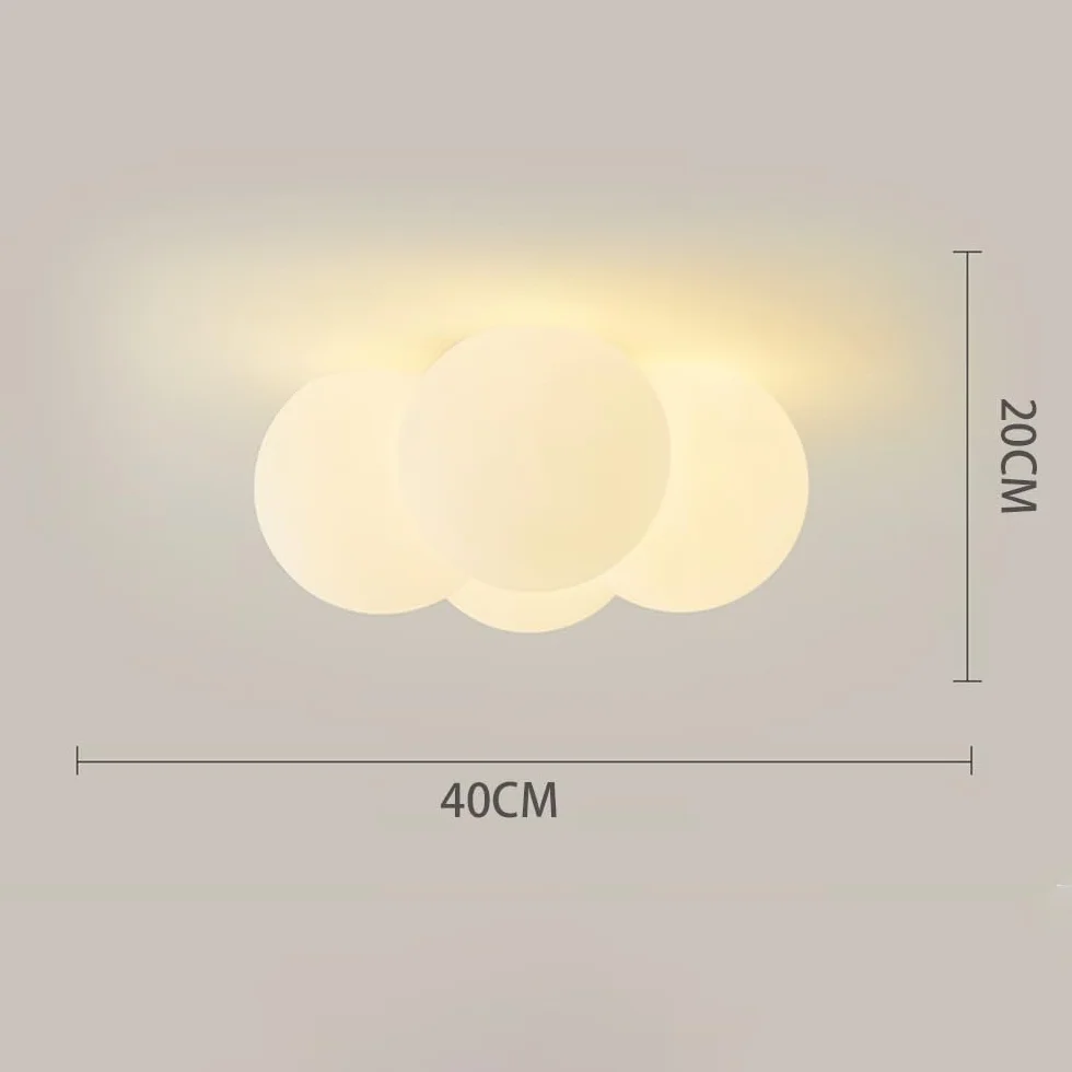 Oświetlenie Korytarza, Akrylowe, Sufitowe, Led, 48 W, 3 Tryby Kolorów, Sufitowa, 40 Cm, Nowoczesne Oświetlenie Sufitowe Do Sypialni, Korytarza, Schodów I Kreatywnej Lampy Sufitowej