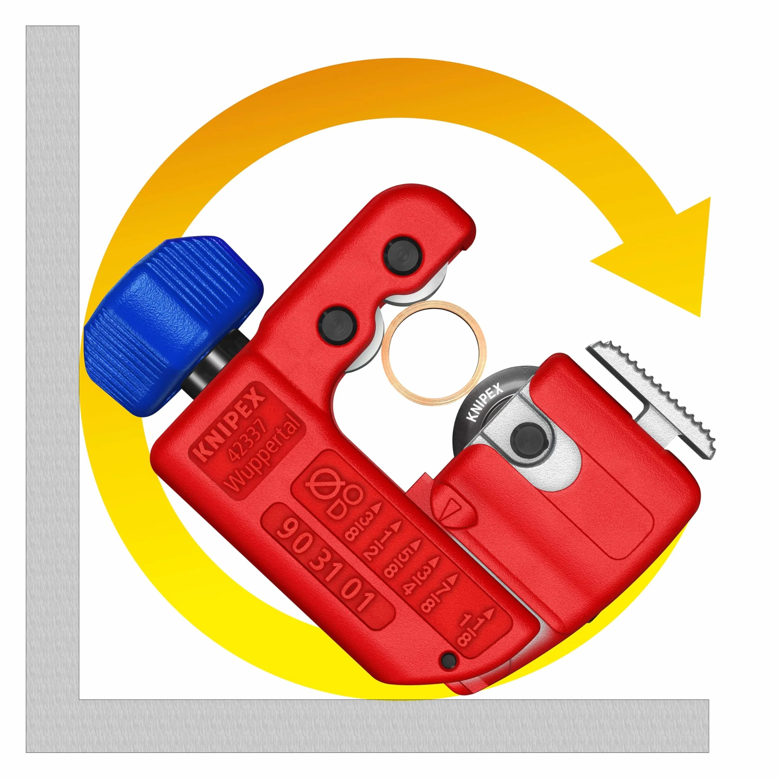 KNIPEX TubiX S Obcinak do rur 77 mm 90 31 01