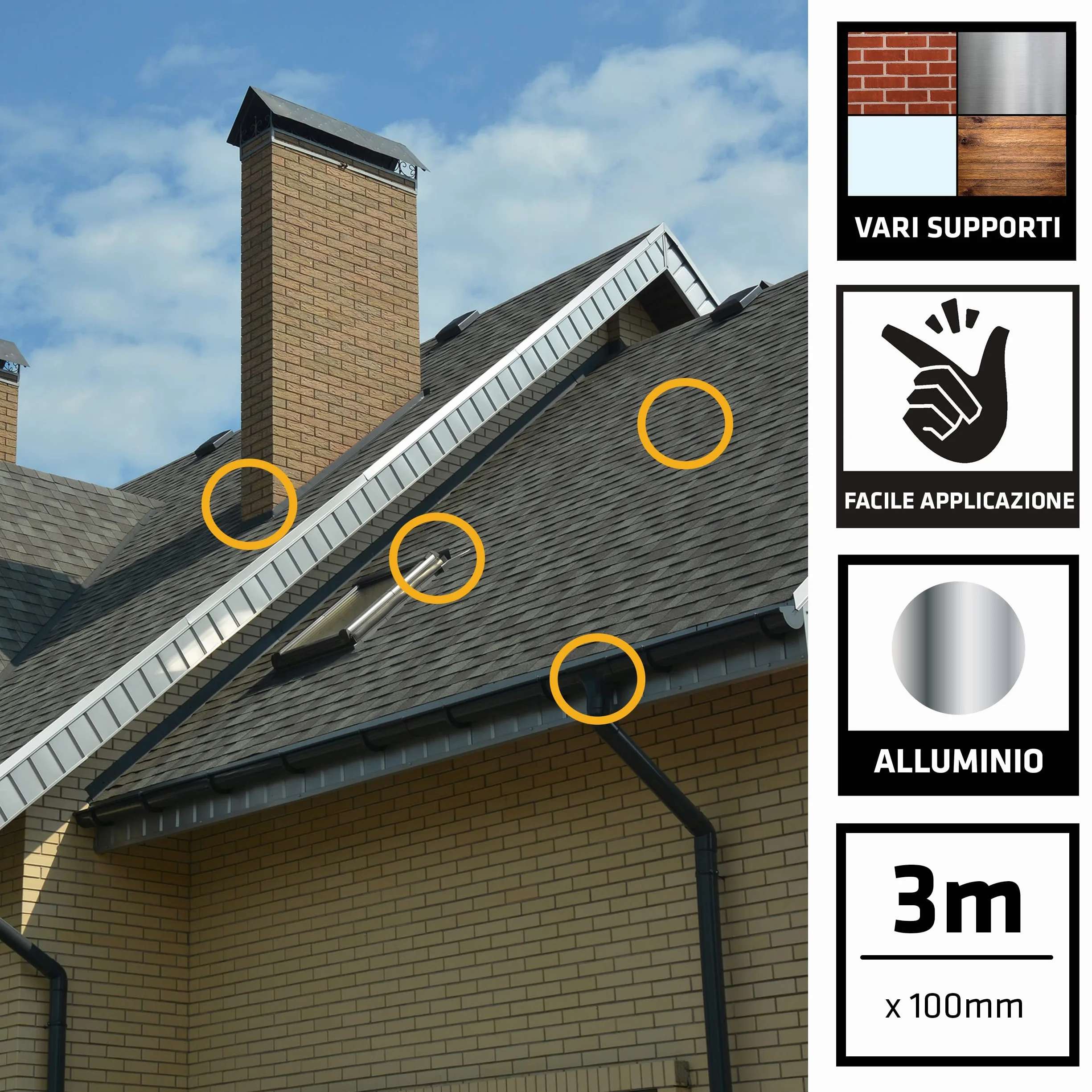 Sika Taśma uszczelniająca MultiSeal BT aluminiowa – idealna do uszczelniania i szybkich napraw – samoprzylepna – 10 m x 100 mm