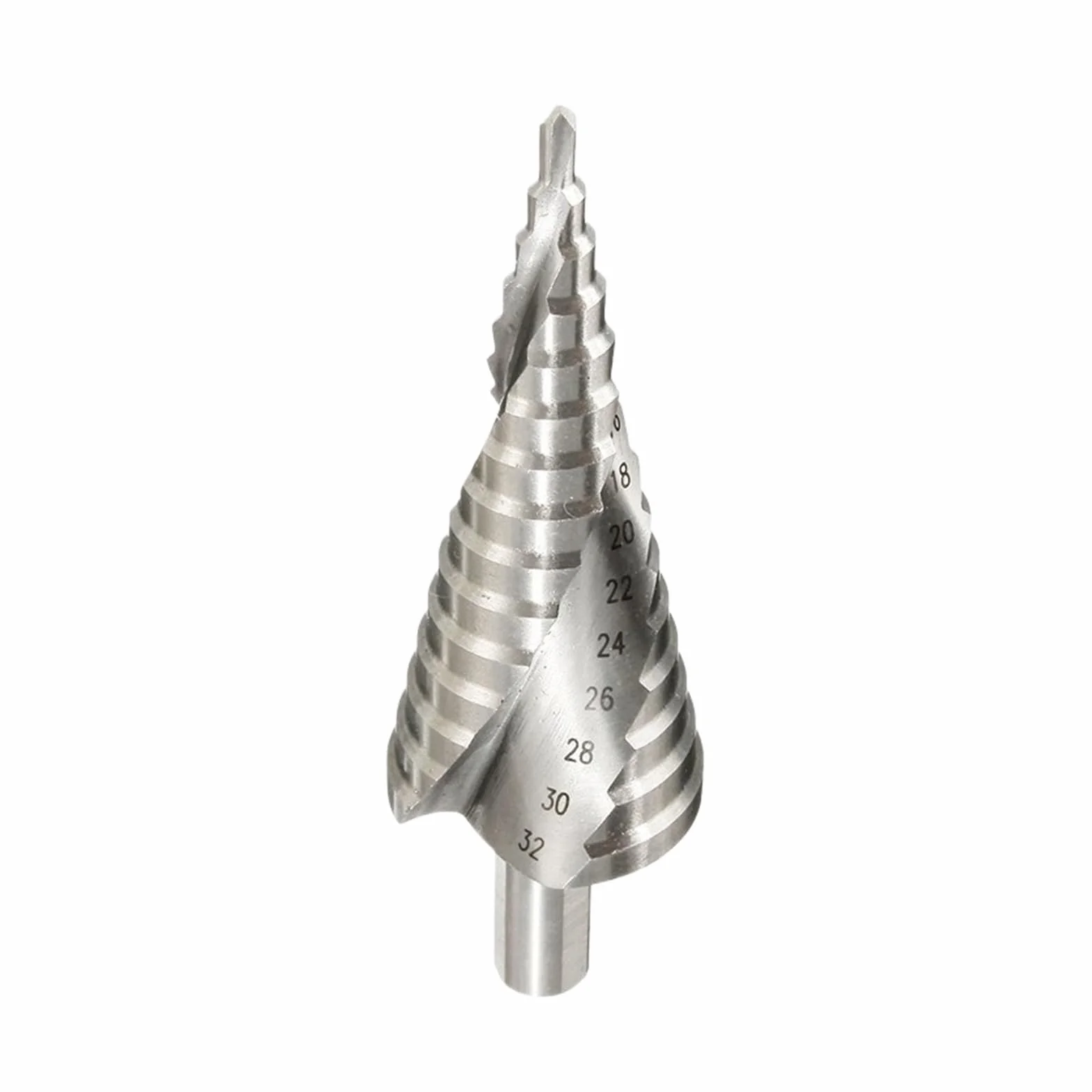 Wiertło stopniowe, 4-12 4-32 mm, wiertło pagodowe, wiertło sześciokątne, wiertło rdzeniowe, rowek spiralny, drewno, metal, przecinak do otworów (4-32 mm)