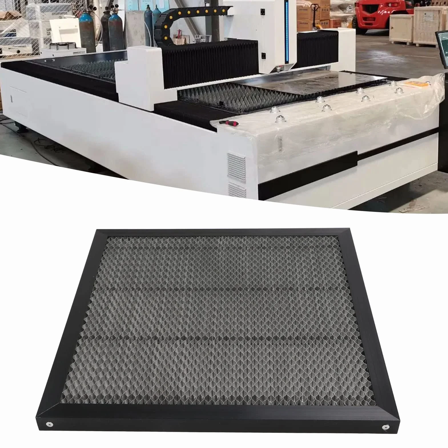 400x400mm Panel Miodowy Stół Laserowy Do Cięcia Platforma Akcesoria Aluminiowe Maszyna Design Mesh Super Size