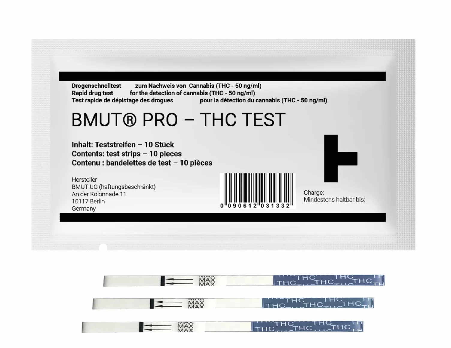 10 x szybki test narkotykowy – test na marihuanę konopie THC